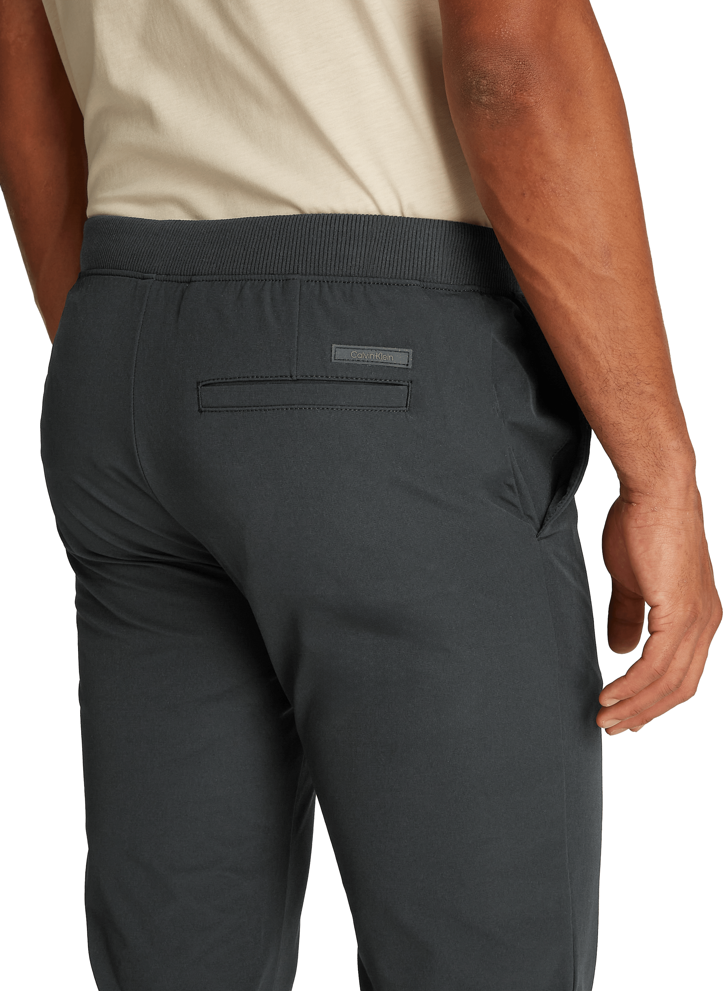 Pantalon de jogging slim  CALVIN KLEIN Noir