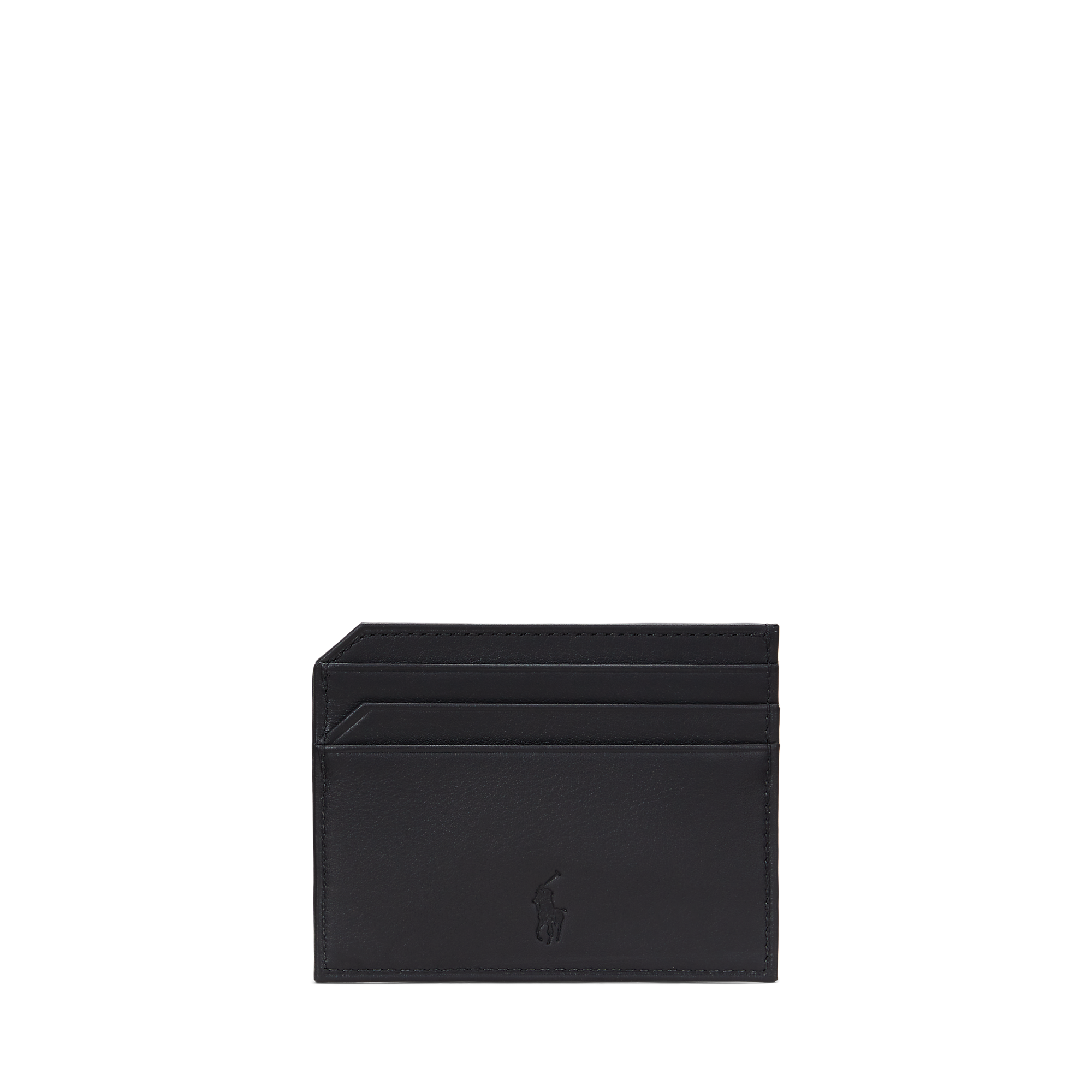  Leather card holder POLO RALPH LAUREN Black
