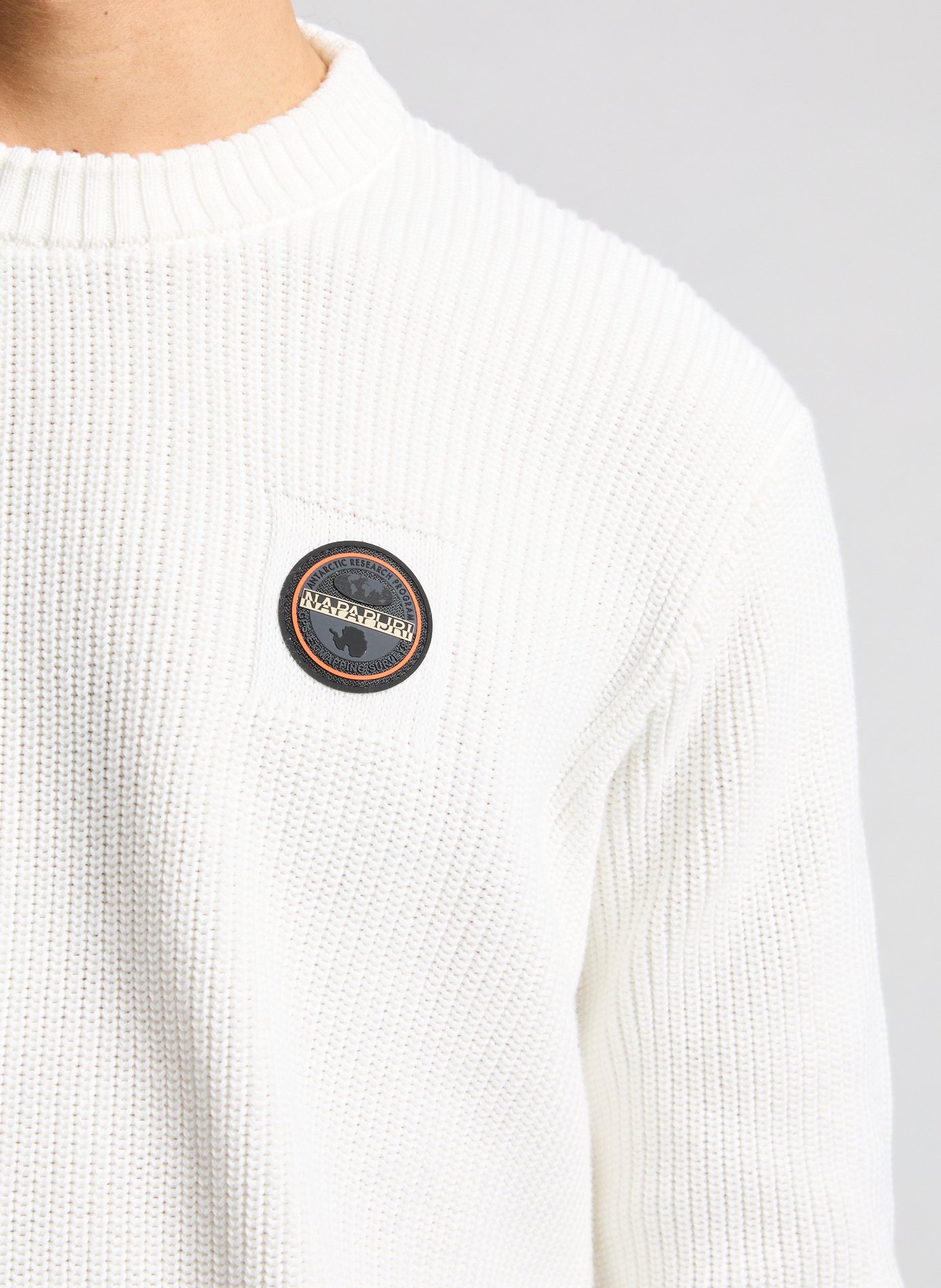 Cotton jumper NAPAPIJRI White