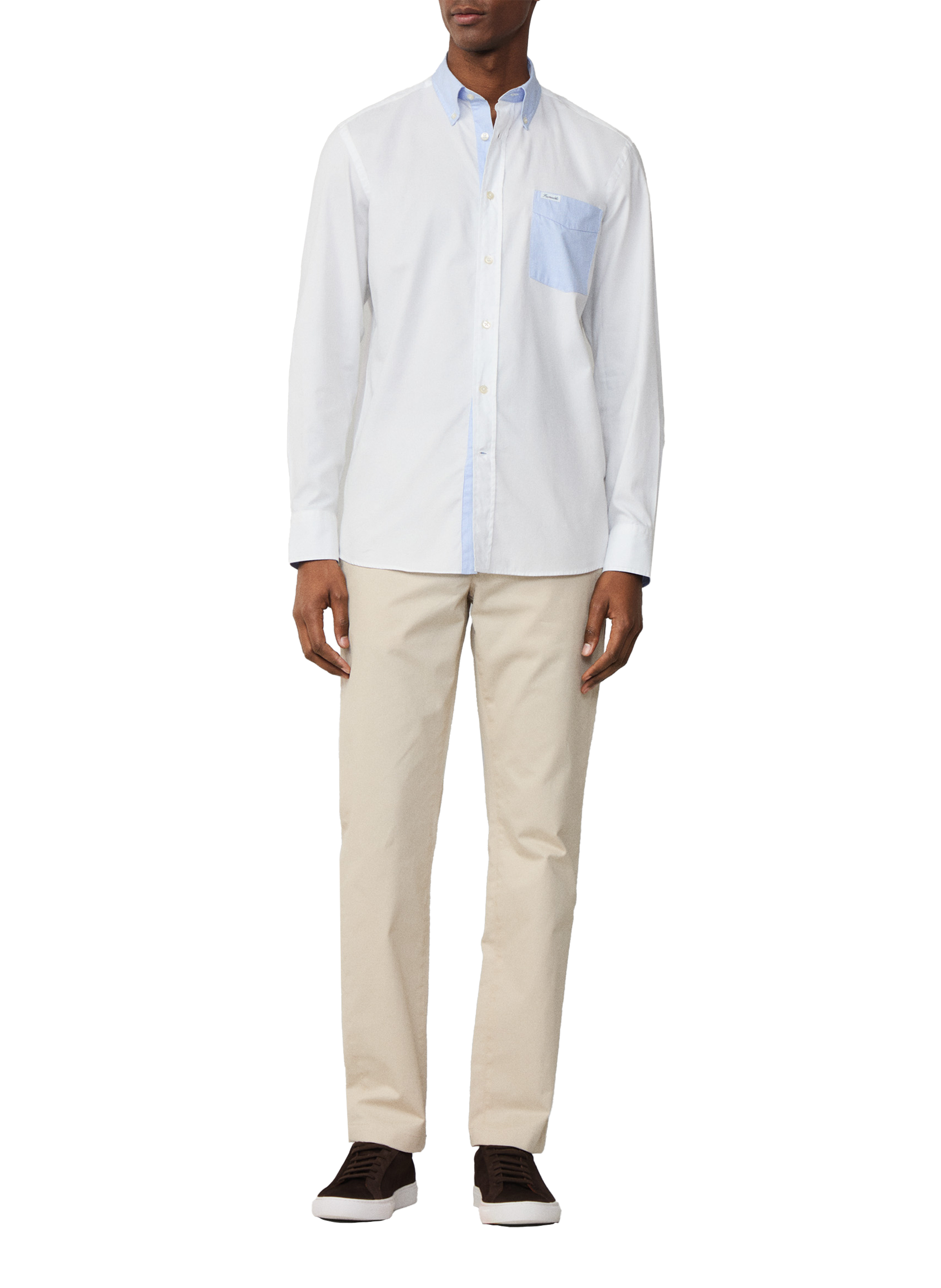  Cotton shirt FACONNABLE White