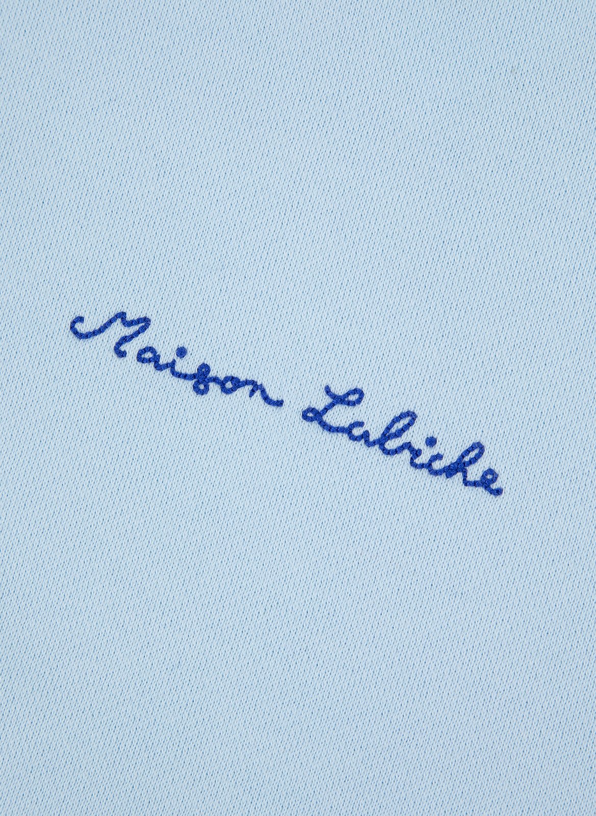 Sweat droit Charonne en coton MAISON LABICHE Bleu