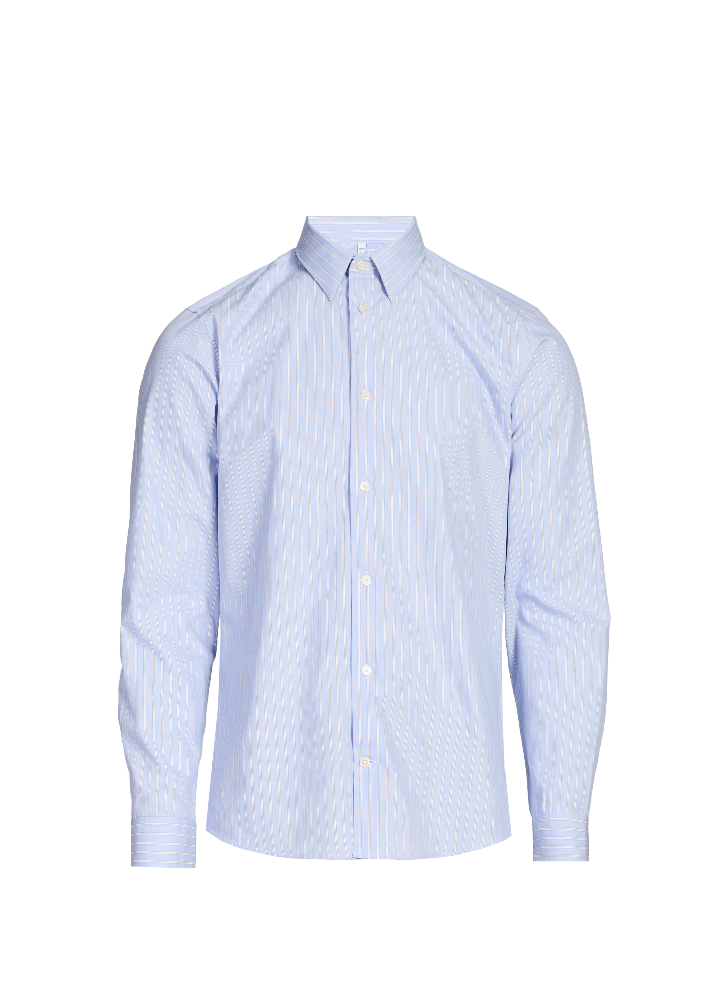 Cotton shirt AU PRINTEMPS PARIS Blue