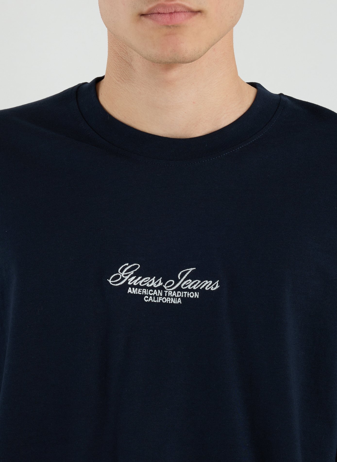 Classic Cotton T-Shirt GUESS Blue