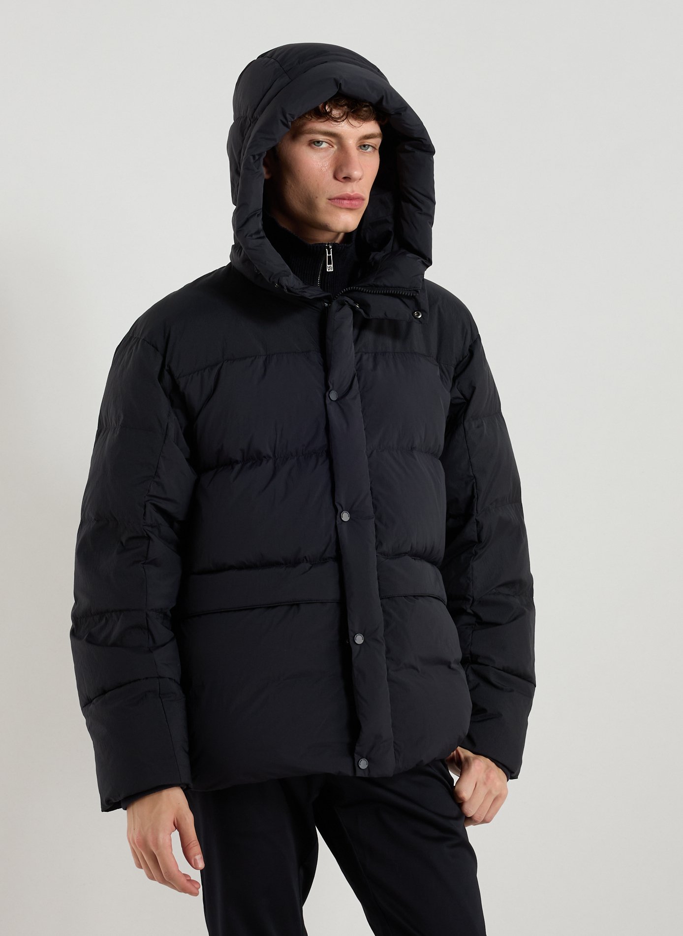 Parka matelassée à capuche ARMANI EXCHANGE Bleu