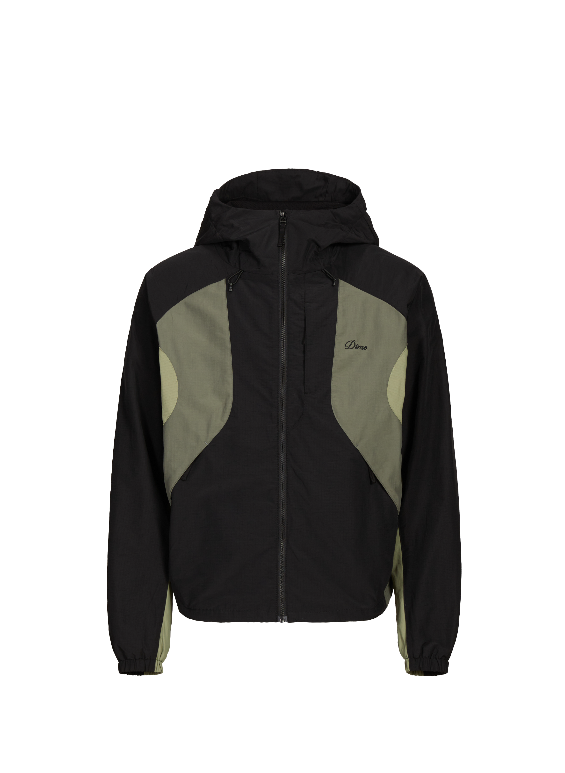 Blouson en coton mélangé DIME Noir