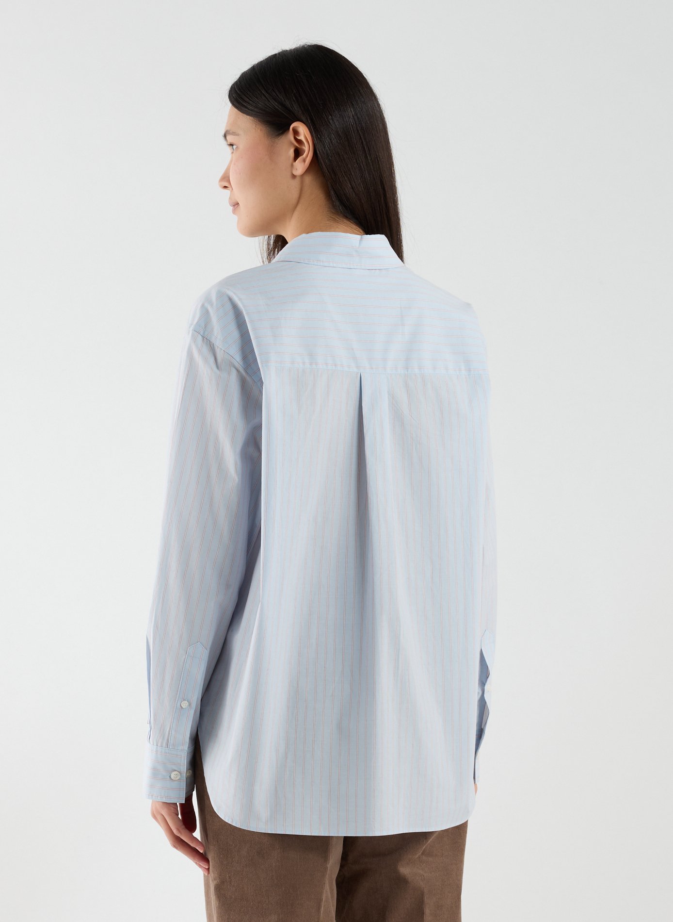 Linen shirt SAMSOE SAMSOE Blue