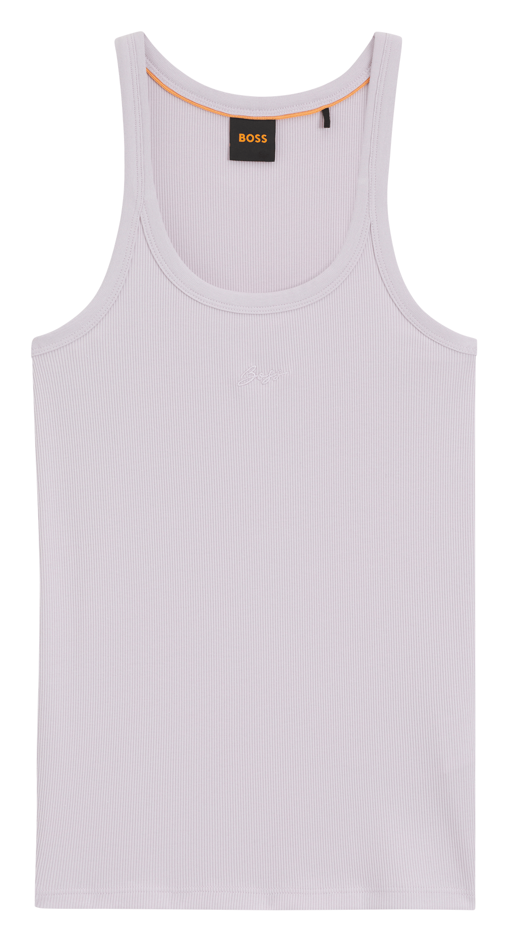 Débardeur ajusté en tissu côtelé BOSS Violet