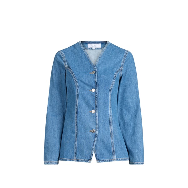 Chemise denim en coton Chemise denim en coton
