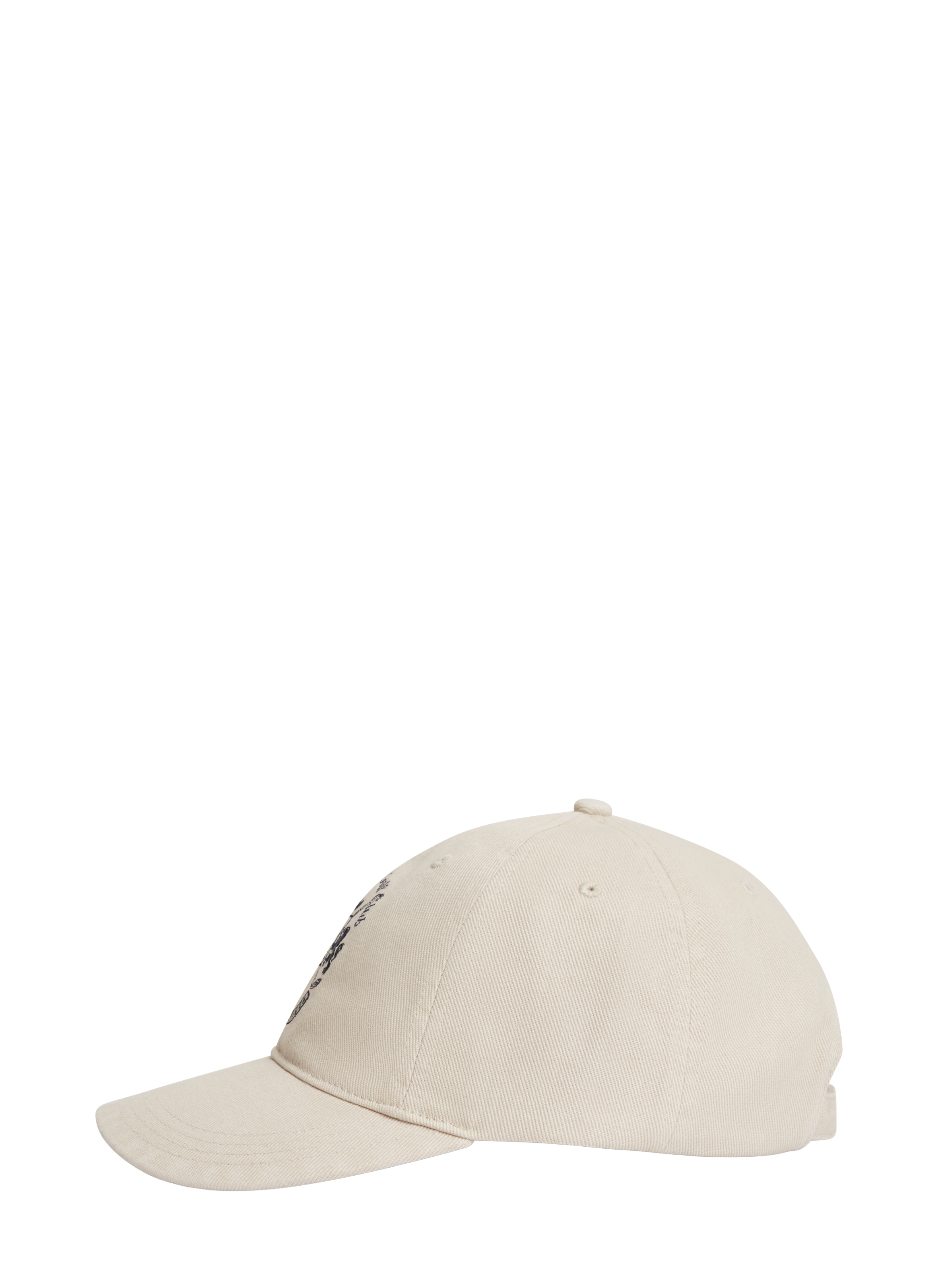 Cotton cap with embroidered patch TOMMY HILFIGER Beige