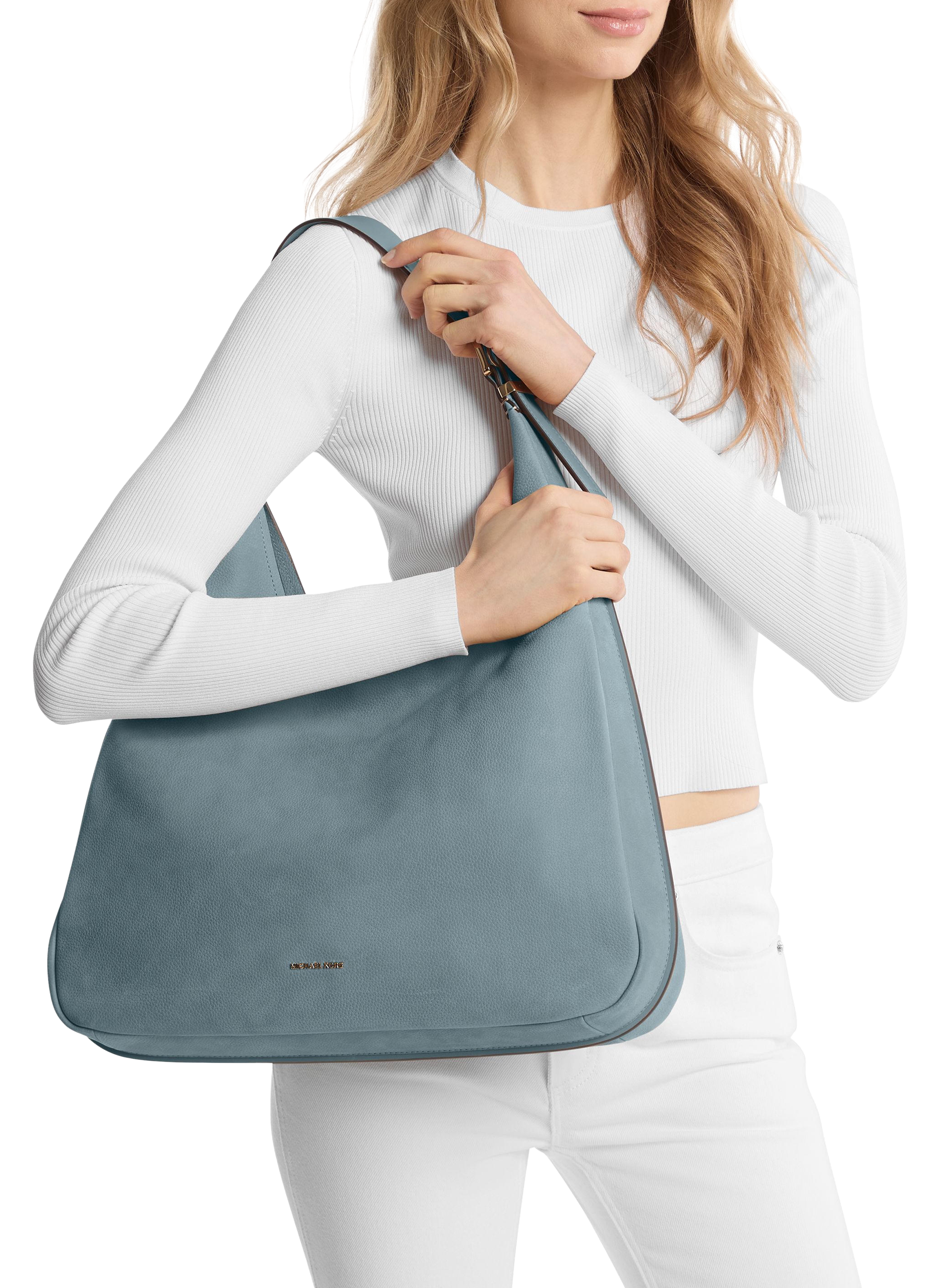 Nolita leather handbag MICHAEL KORS Blue