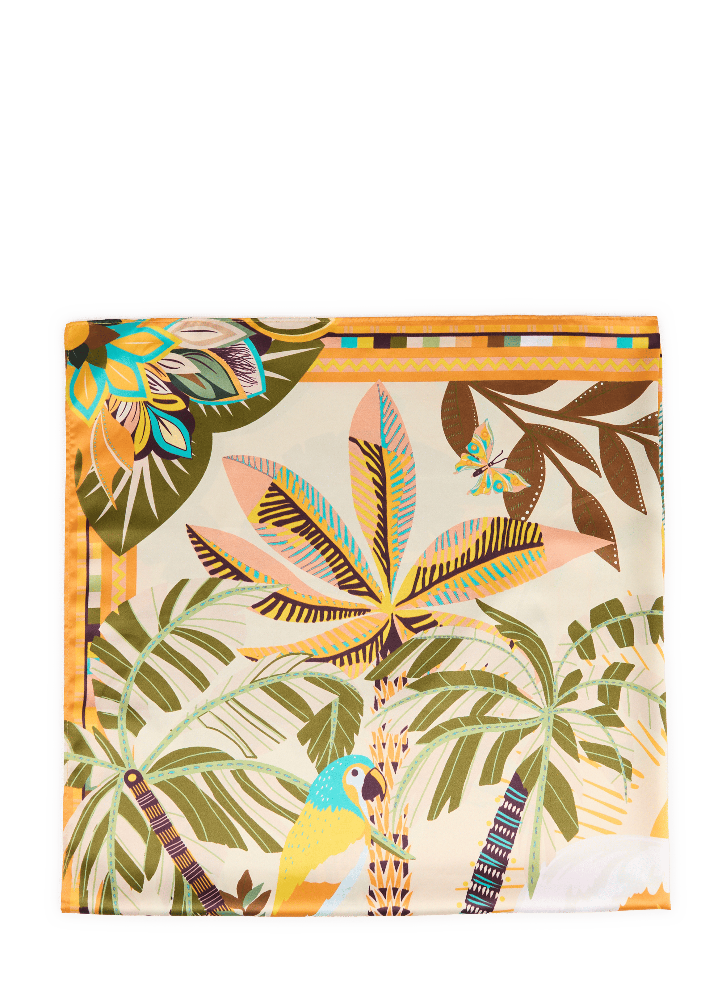 Pañuelo estampado Hawái WILD Amarillo