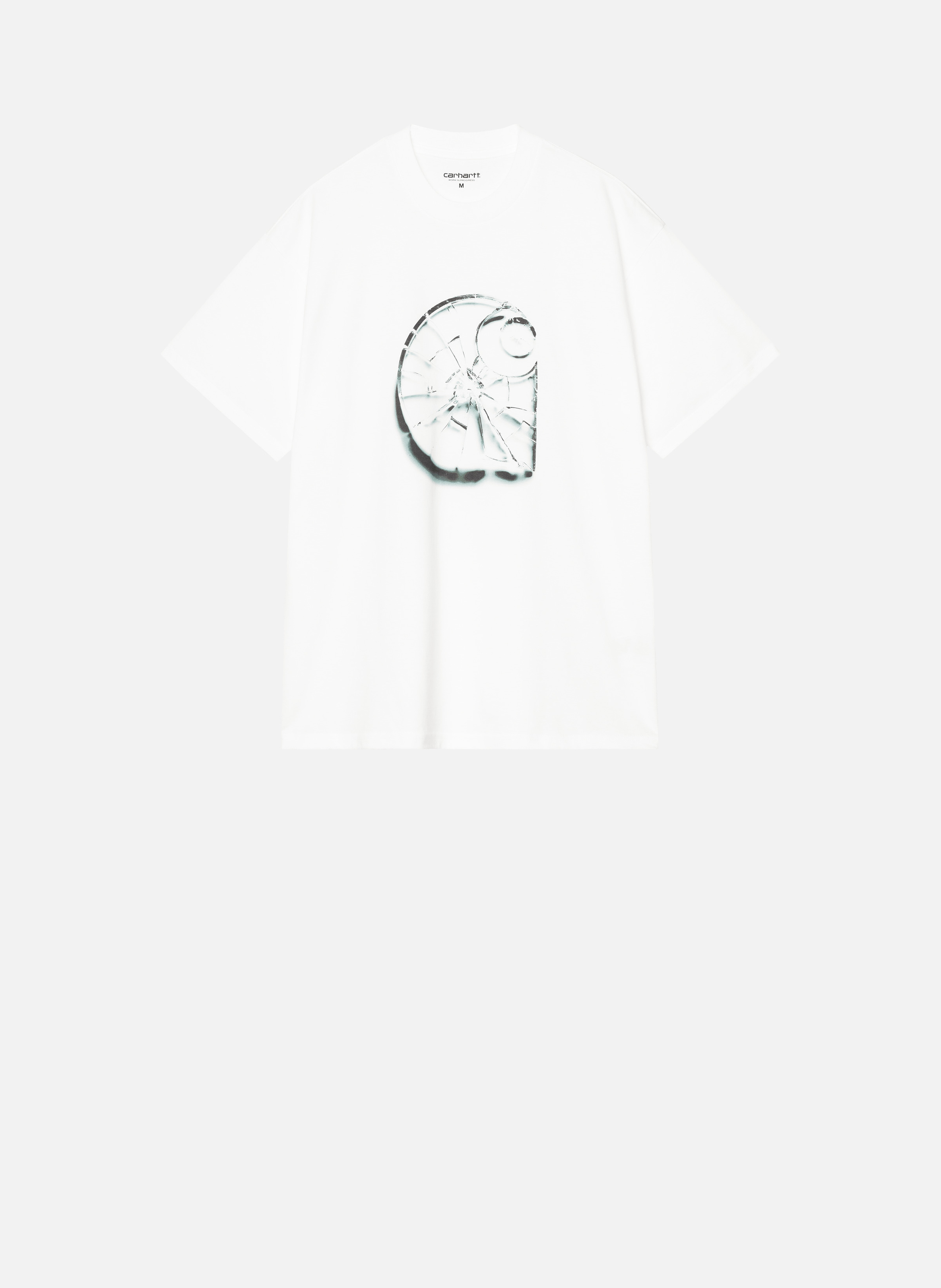 T-shirt s/s shattered t-shirt  White