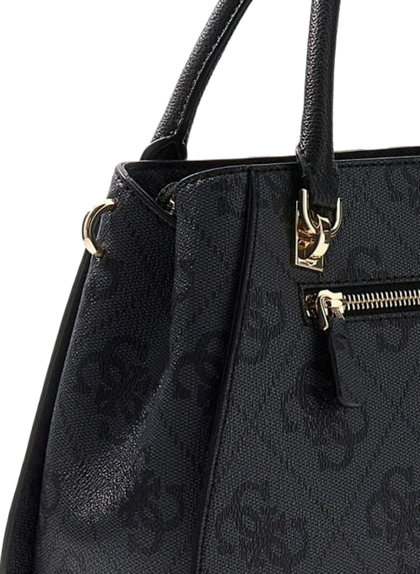 Sac à main logotypé Noelle GUESS Noir