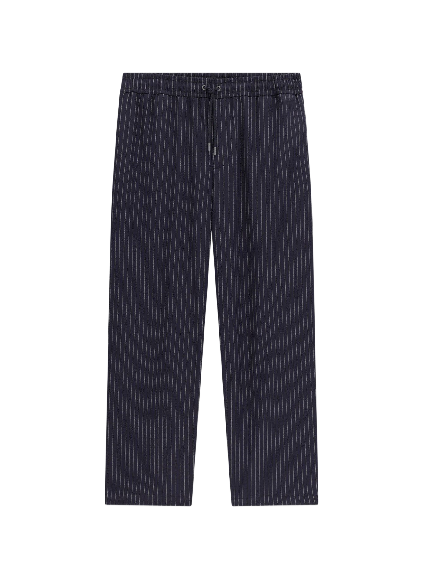 Pantalon large à rayures GUESS Bleu