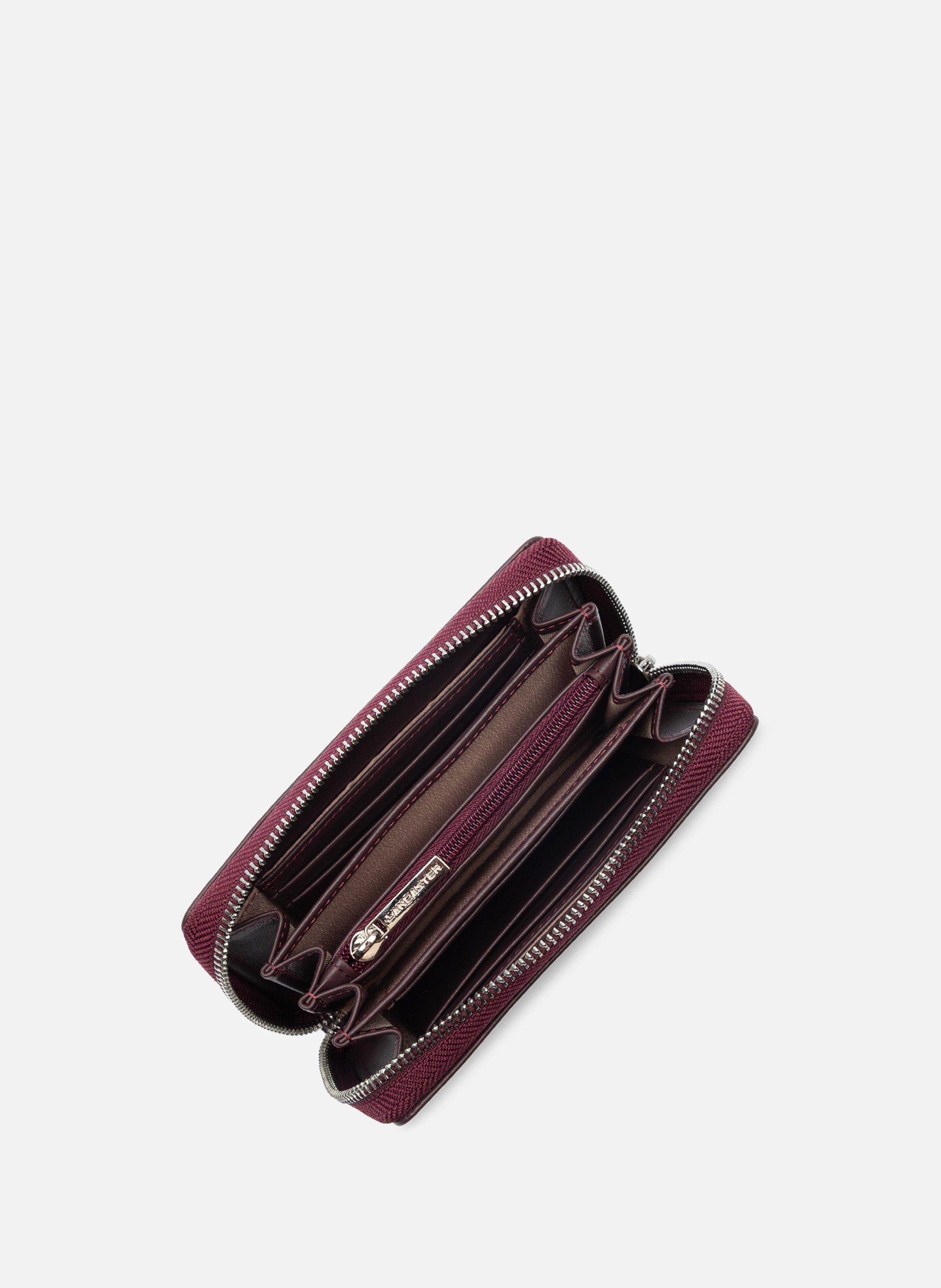 Portefeuille - paris pm LANCASTER Rouge