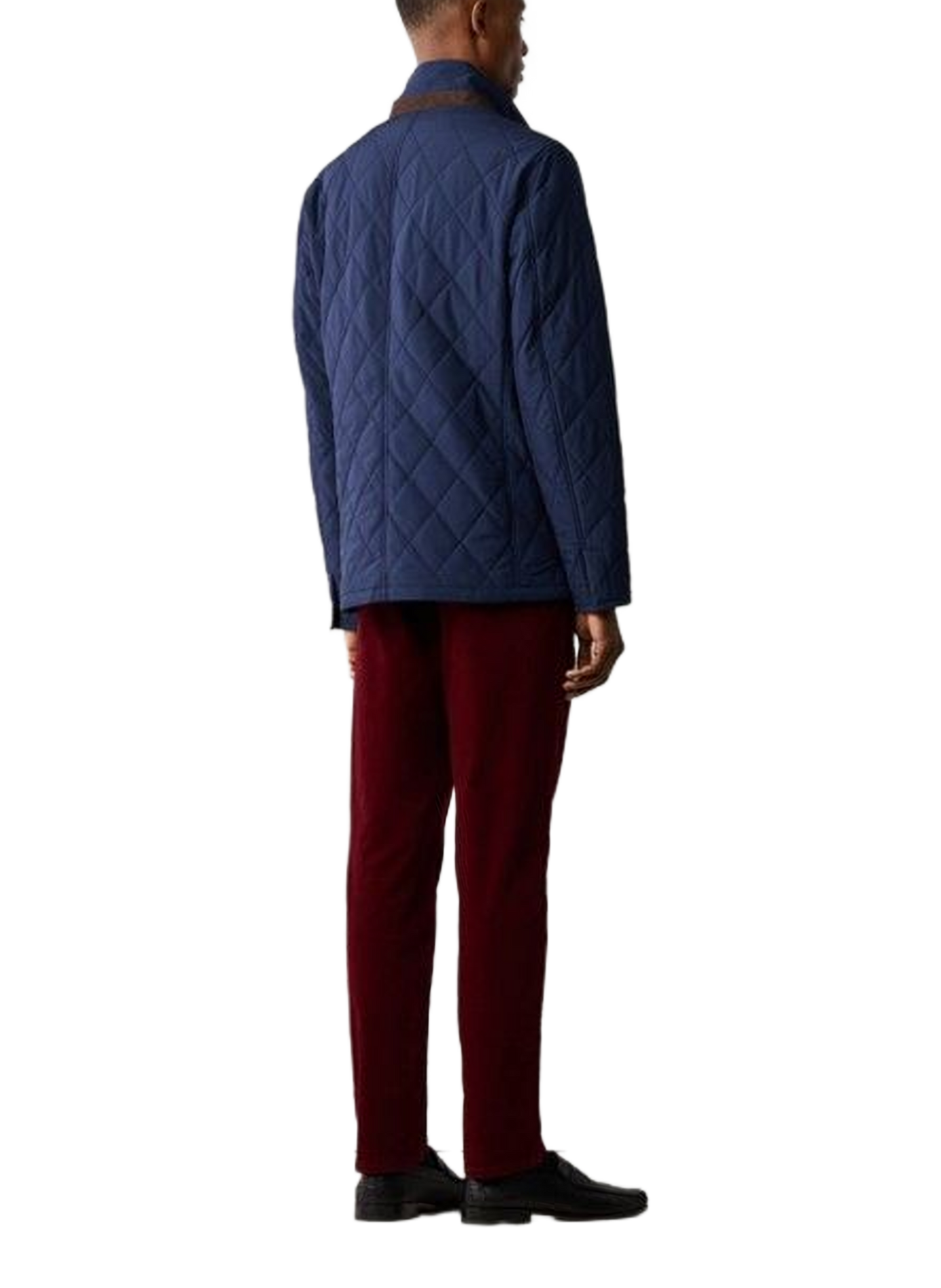 Veste col montant matelassée  HACKETT Bleu