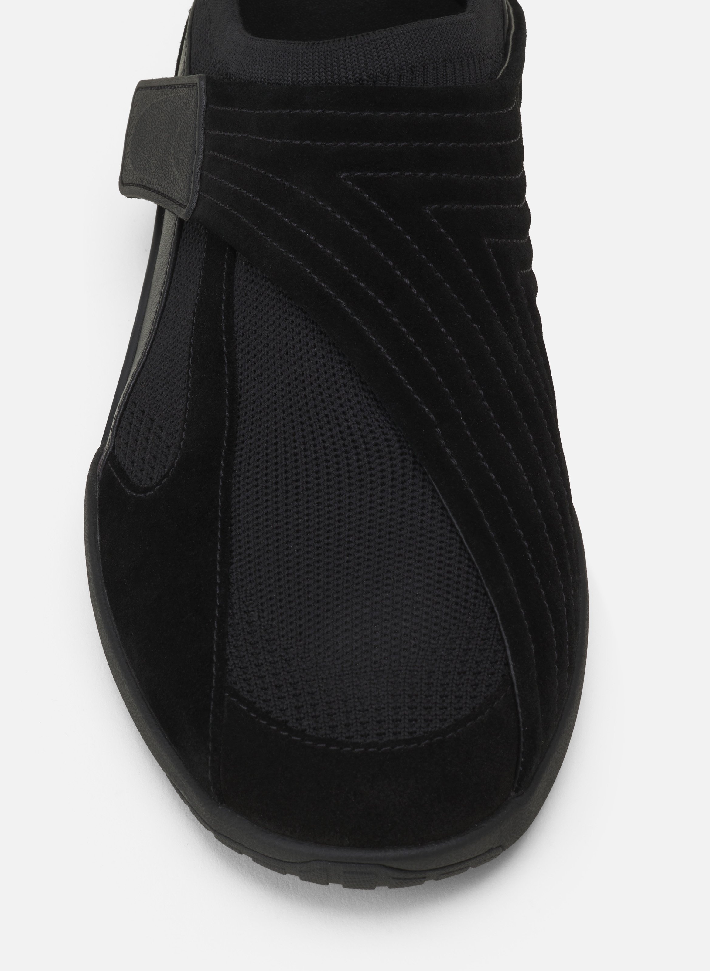 Sneaker lnv1 en suede tricote LANVIN Noir