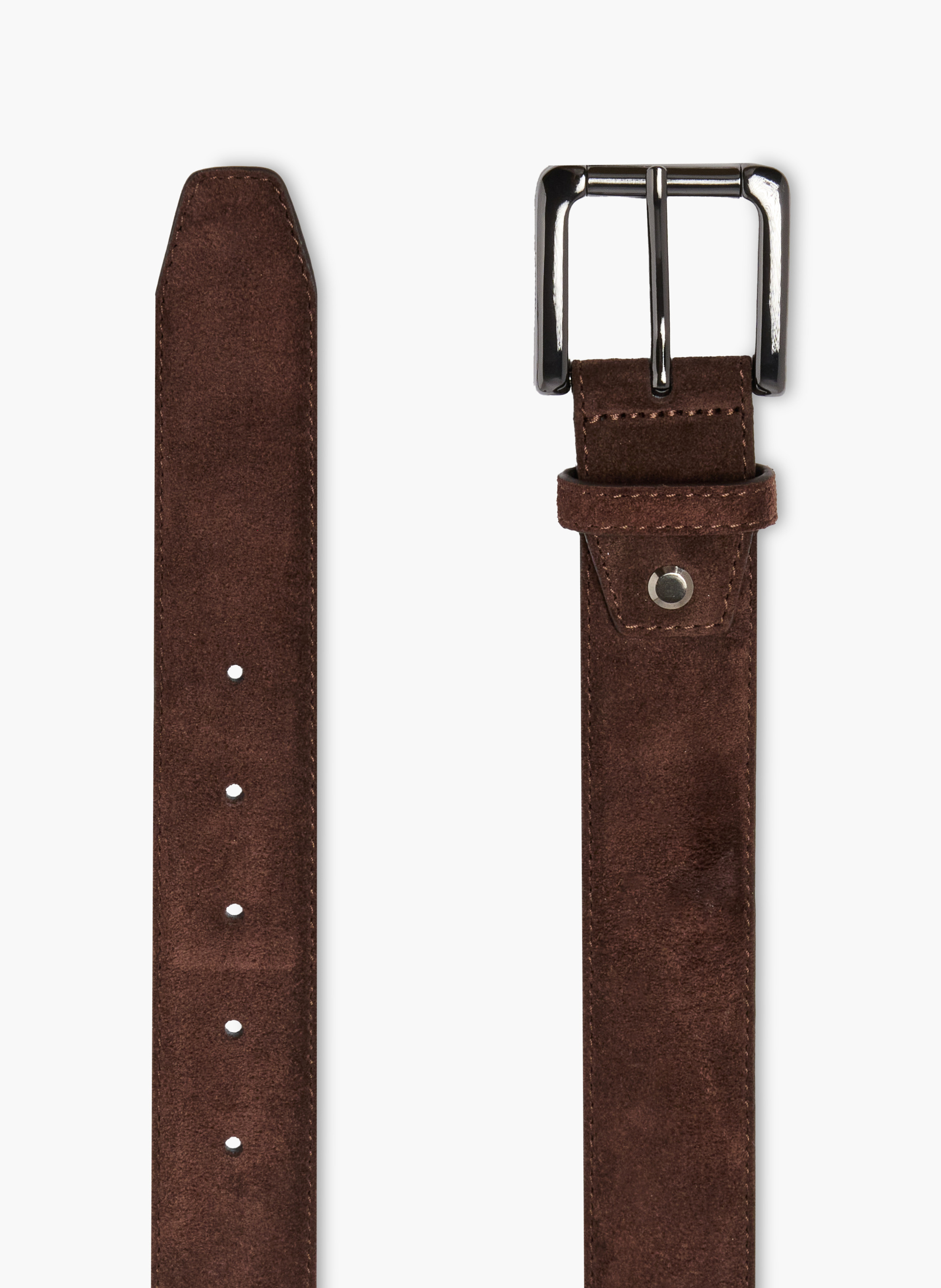 Ceinture 35mm charlie de lancel en cuir LANCEL Marron