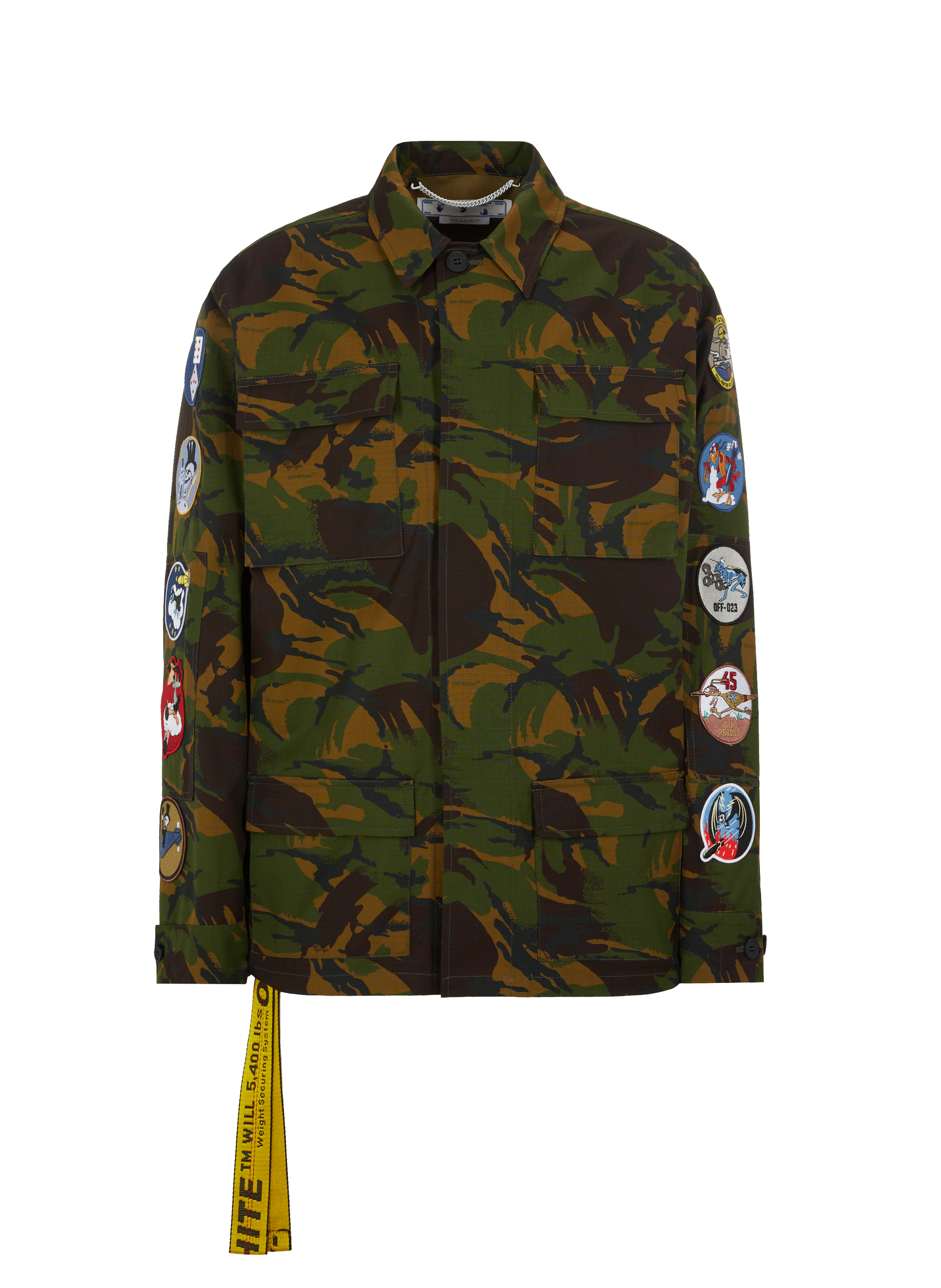 Veste treillis en coton