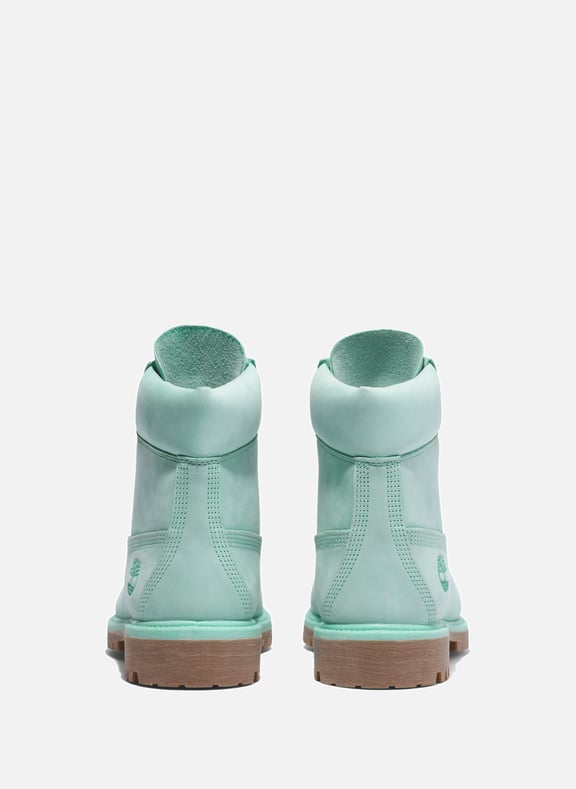 Mint green discount timberlands