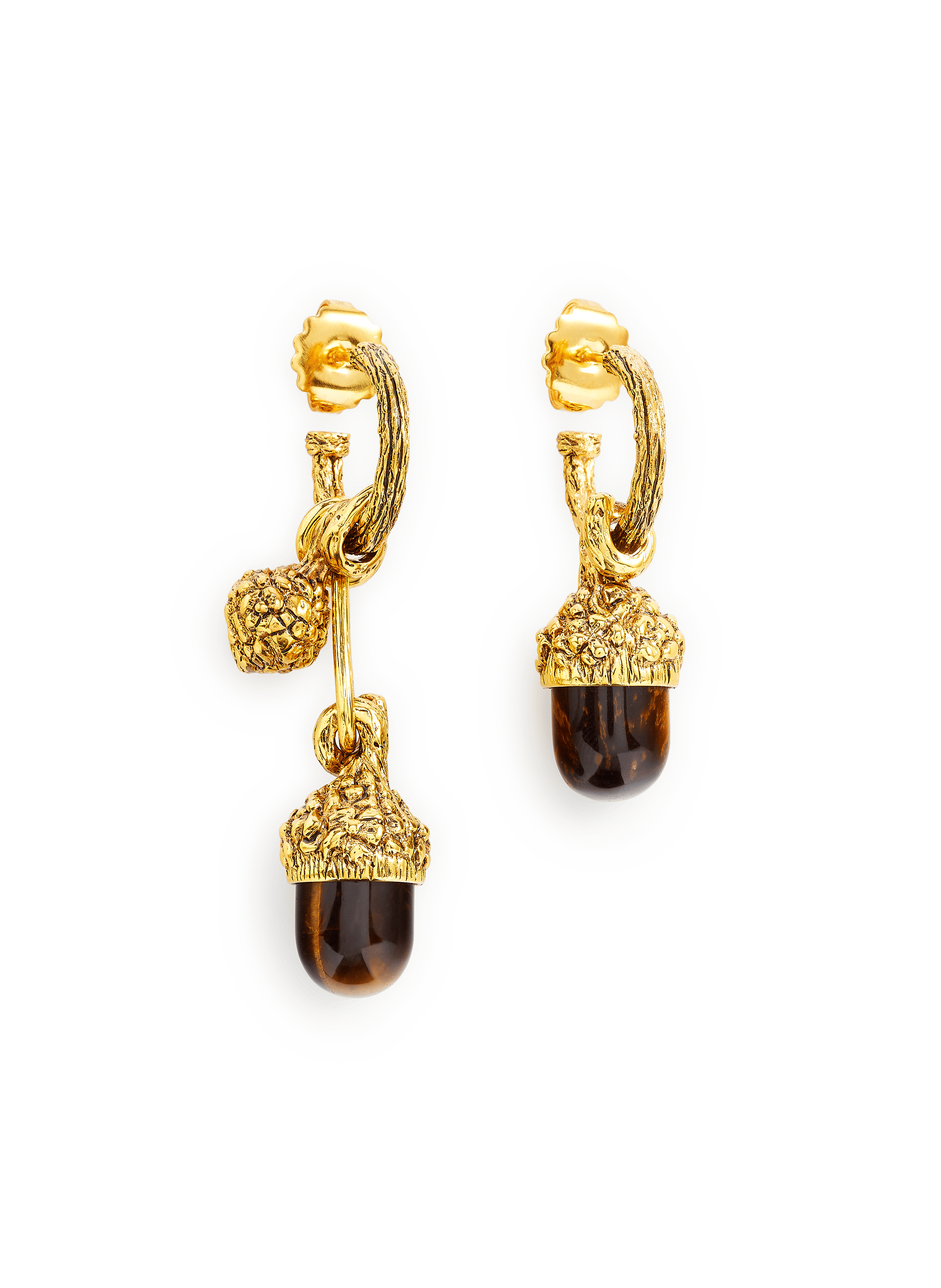 Boucles d'oreille Ophélie  AURELIE BIDERMANN Doré