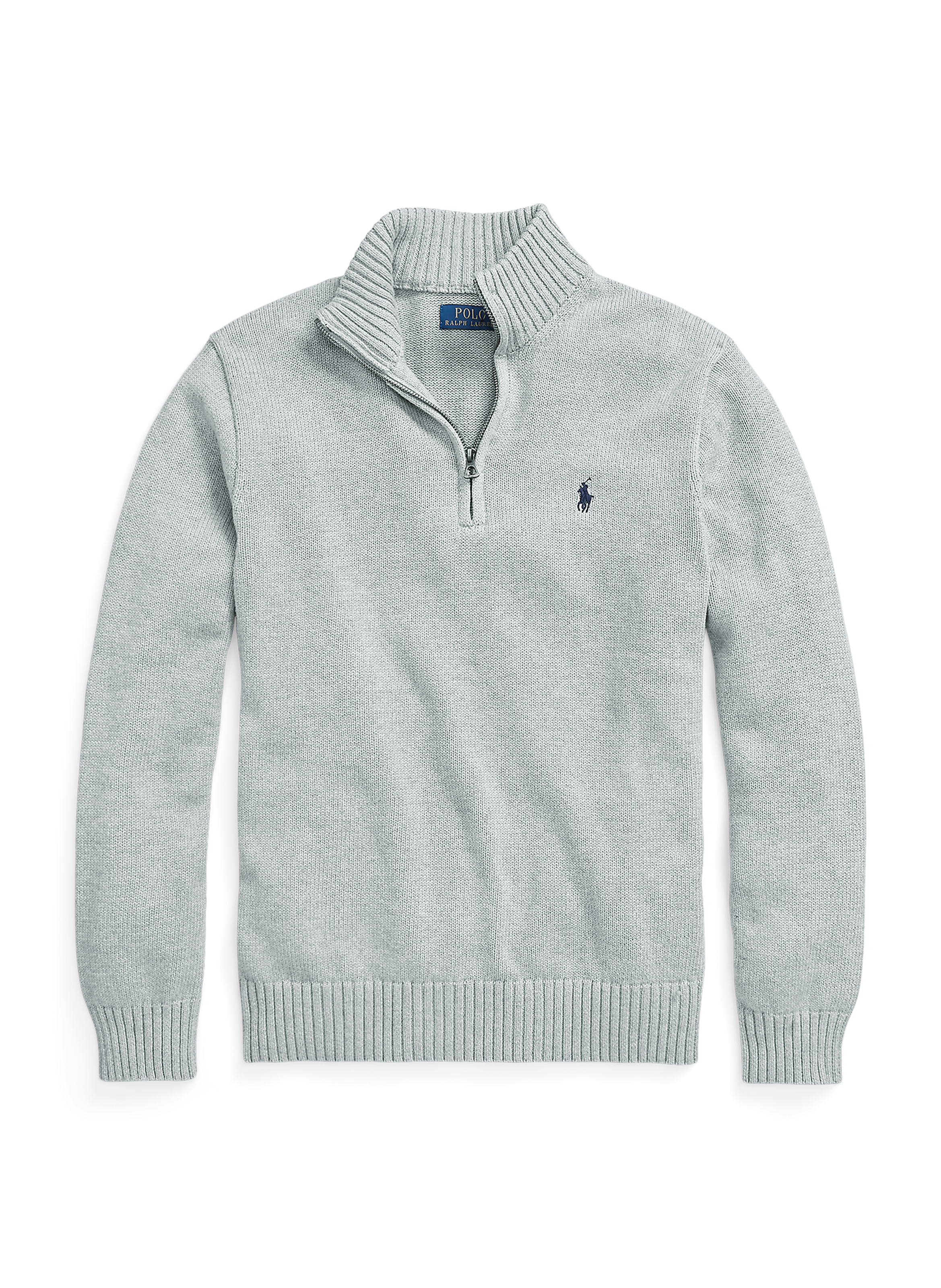 POLO RALPH LAUREN Cotton jumper Grey