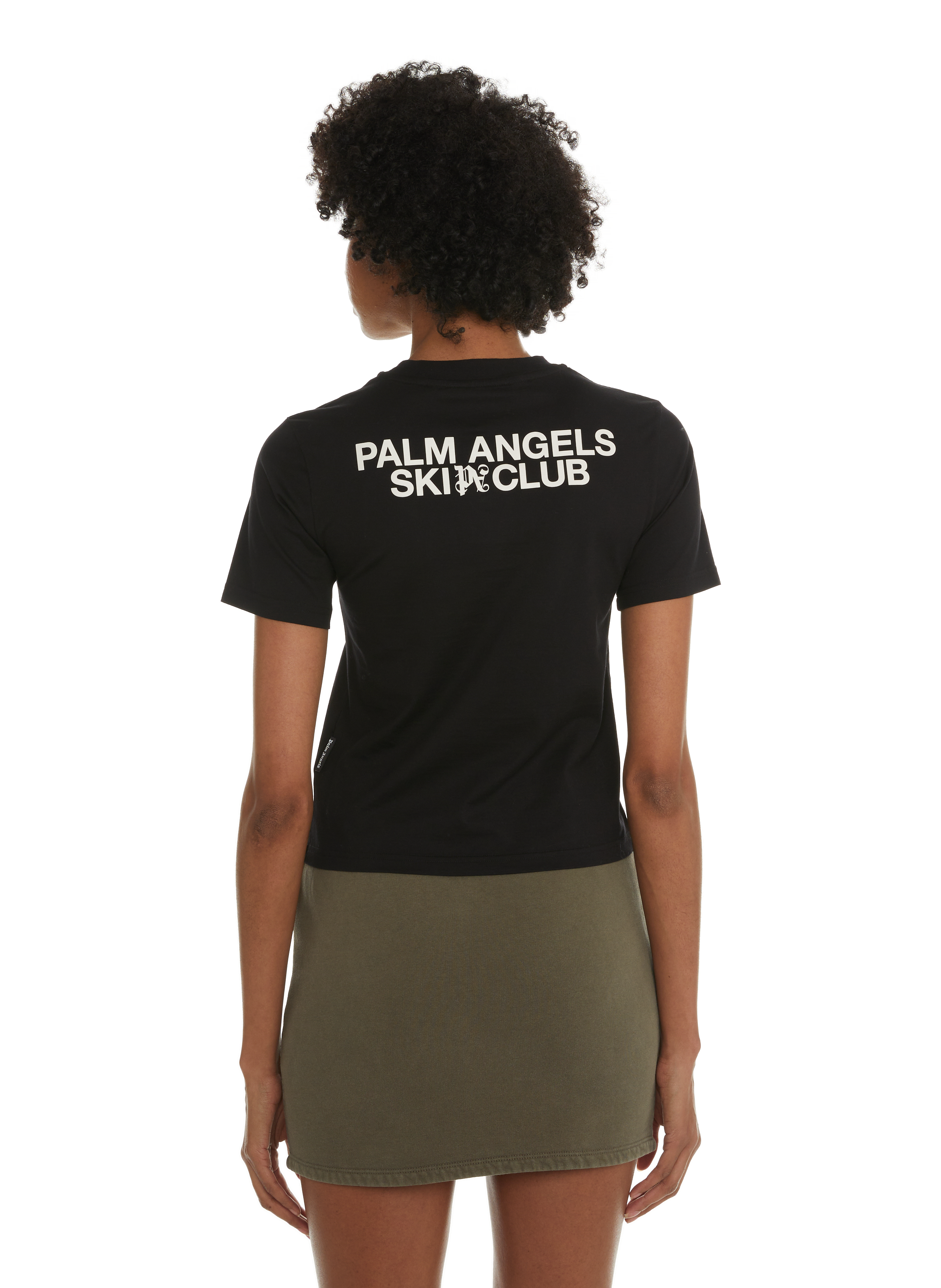 T-shirt moulant PALM ANGELS Noir