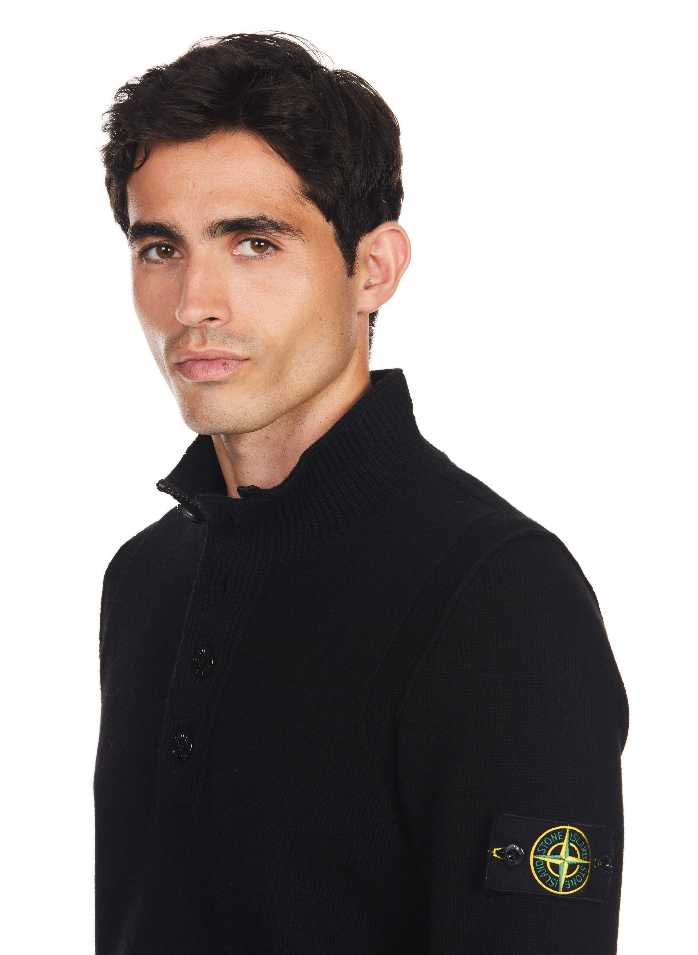 Pull en laine  STONE ISLAND Noir