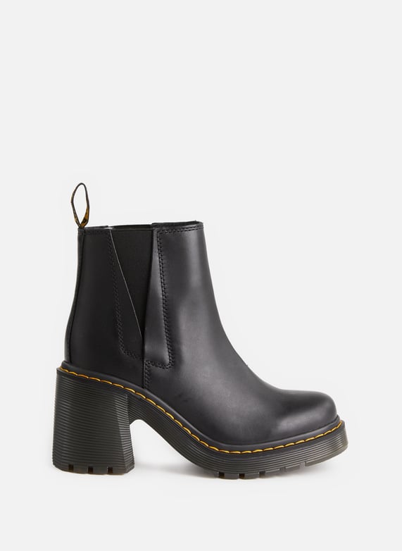 Black Spence heeled ankle boots