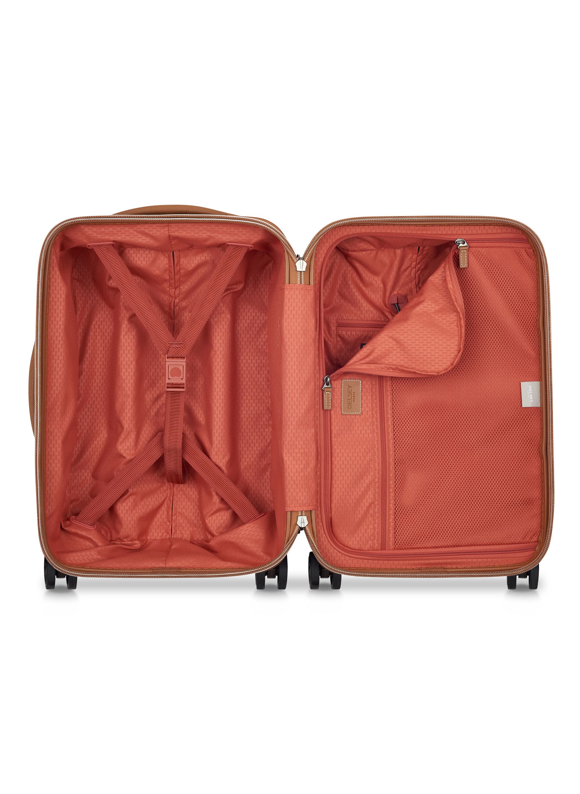 Valise cabine rigide taille s - chatelet air 2.0 DELSEY PARIS Marron