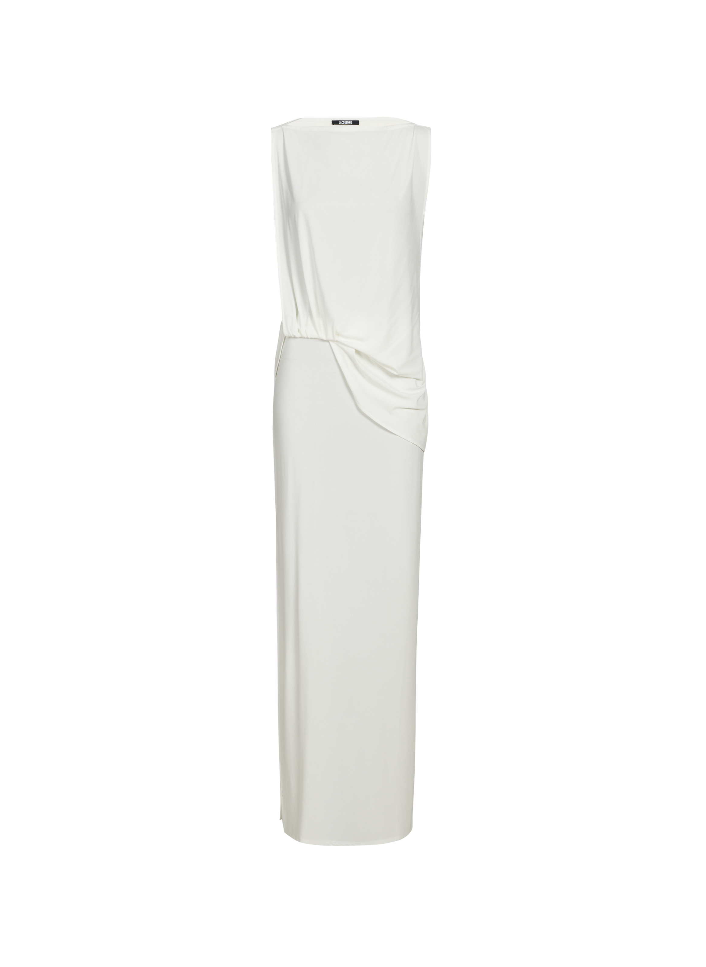 Robe Peplo longue  JACQUEMUS Blanc