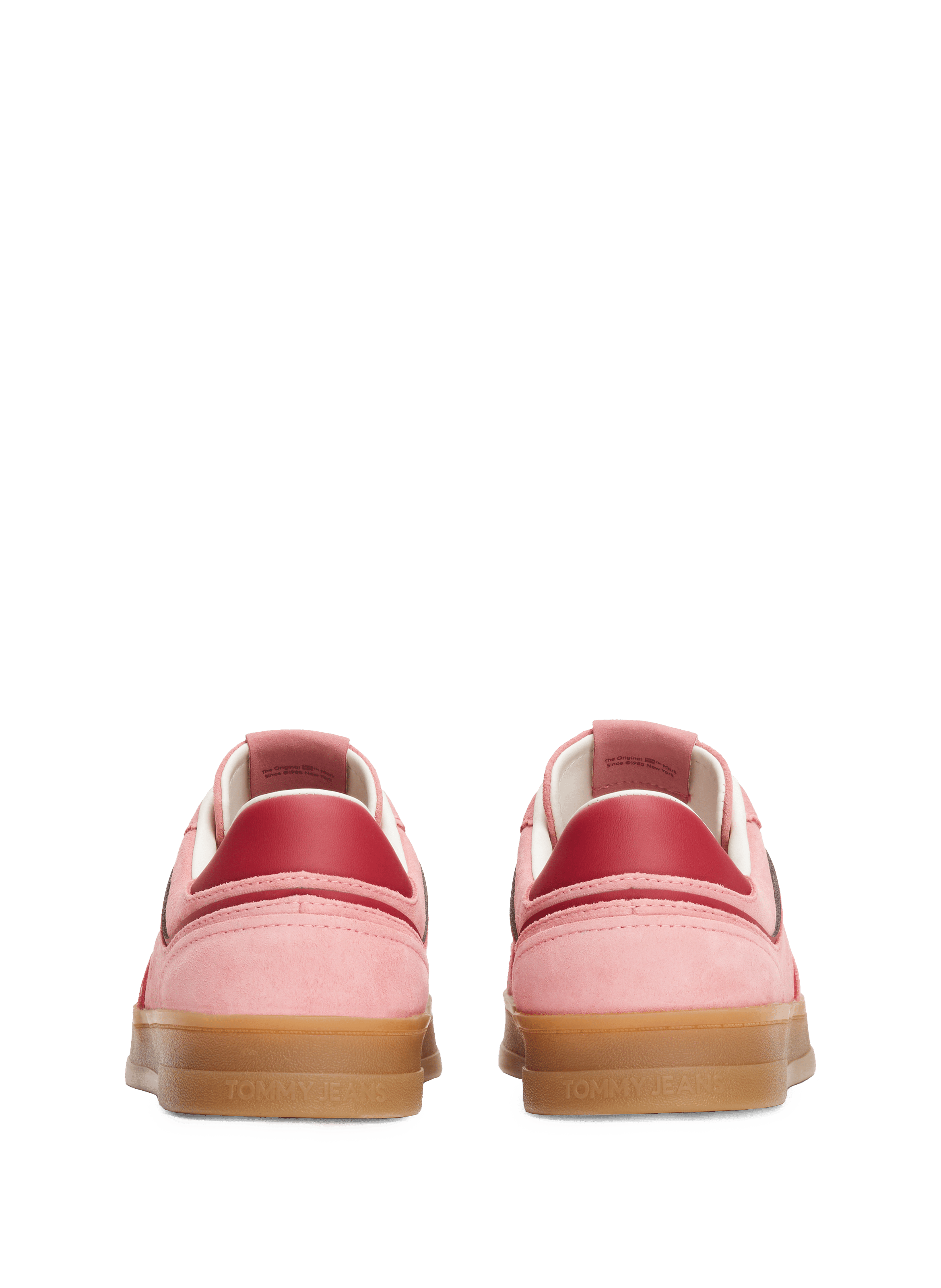 Baskets en cuir The greenwich TOMMY HILFIGER Rose