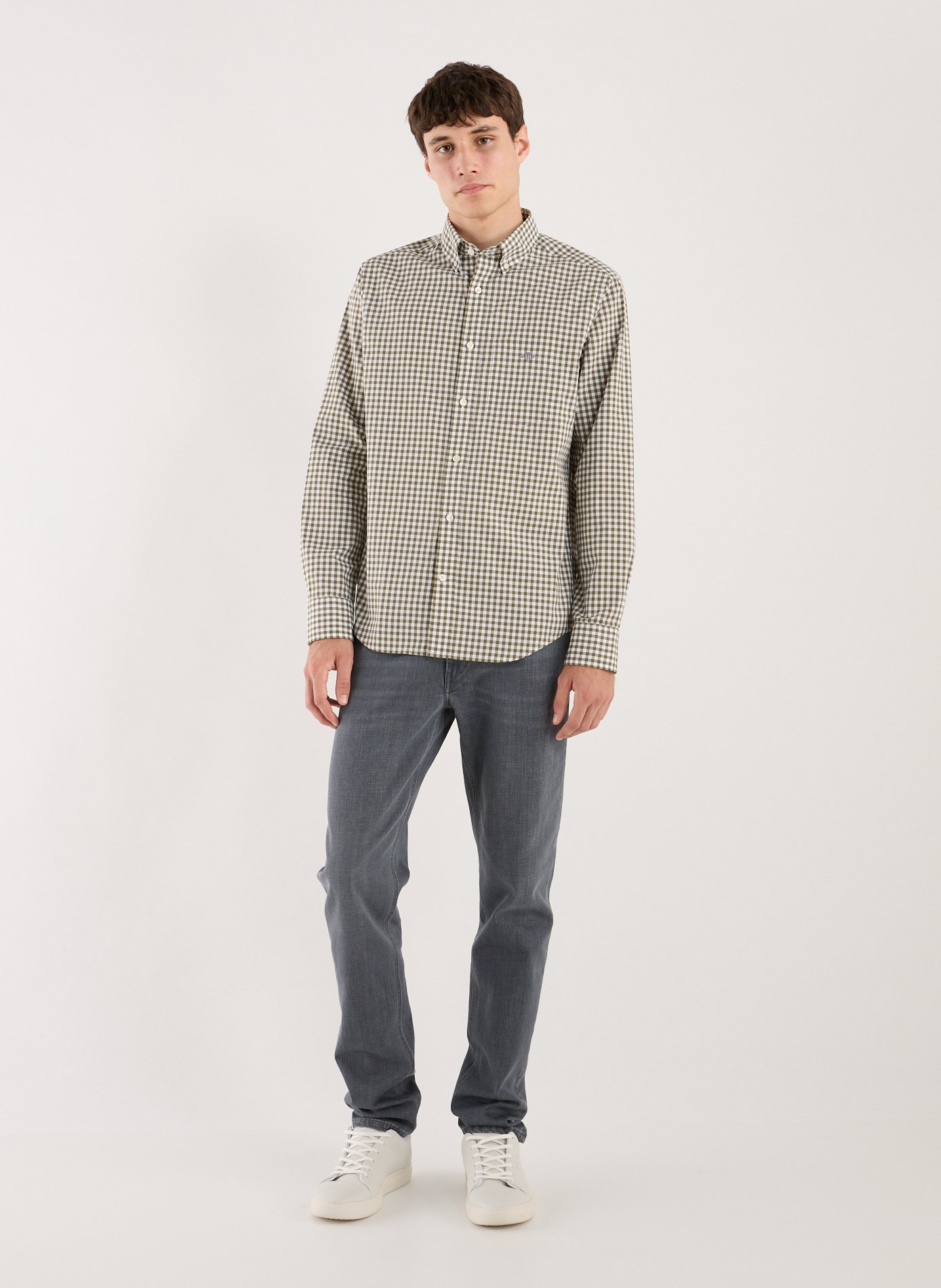  Cotton shirt GANT Green