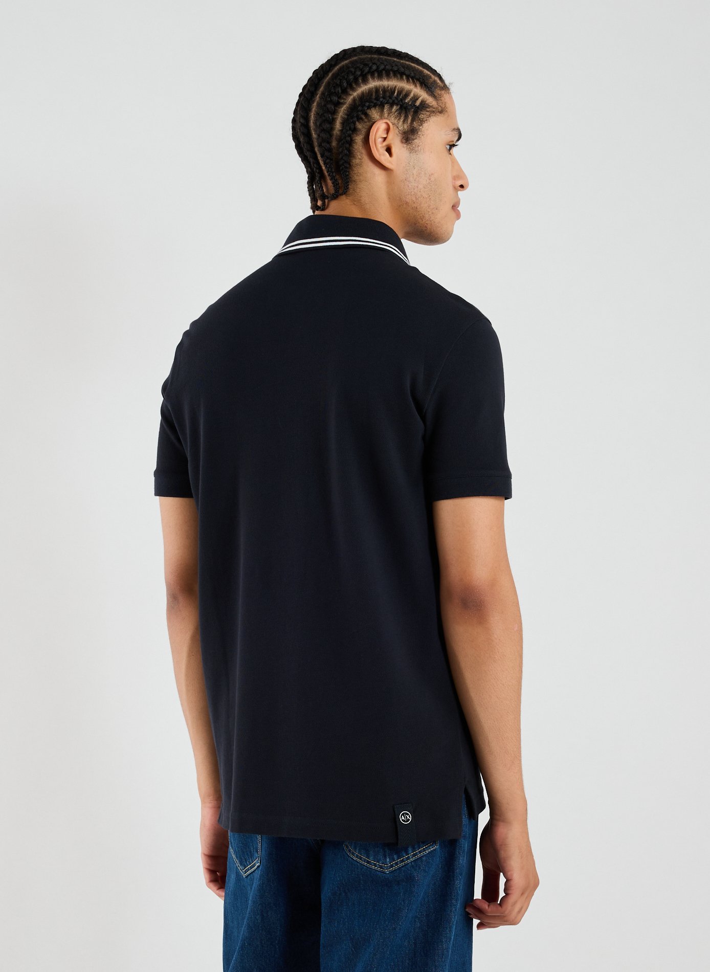  Cotton polo shirt  ARMANI EXCHANGE Blue