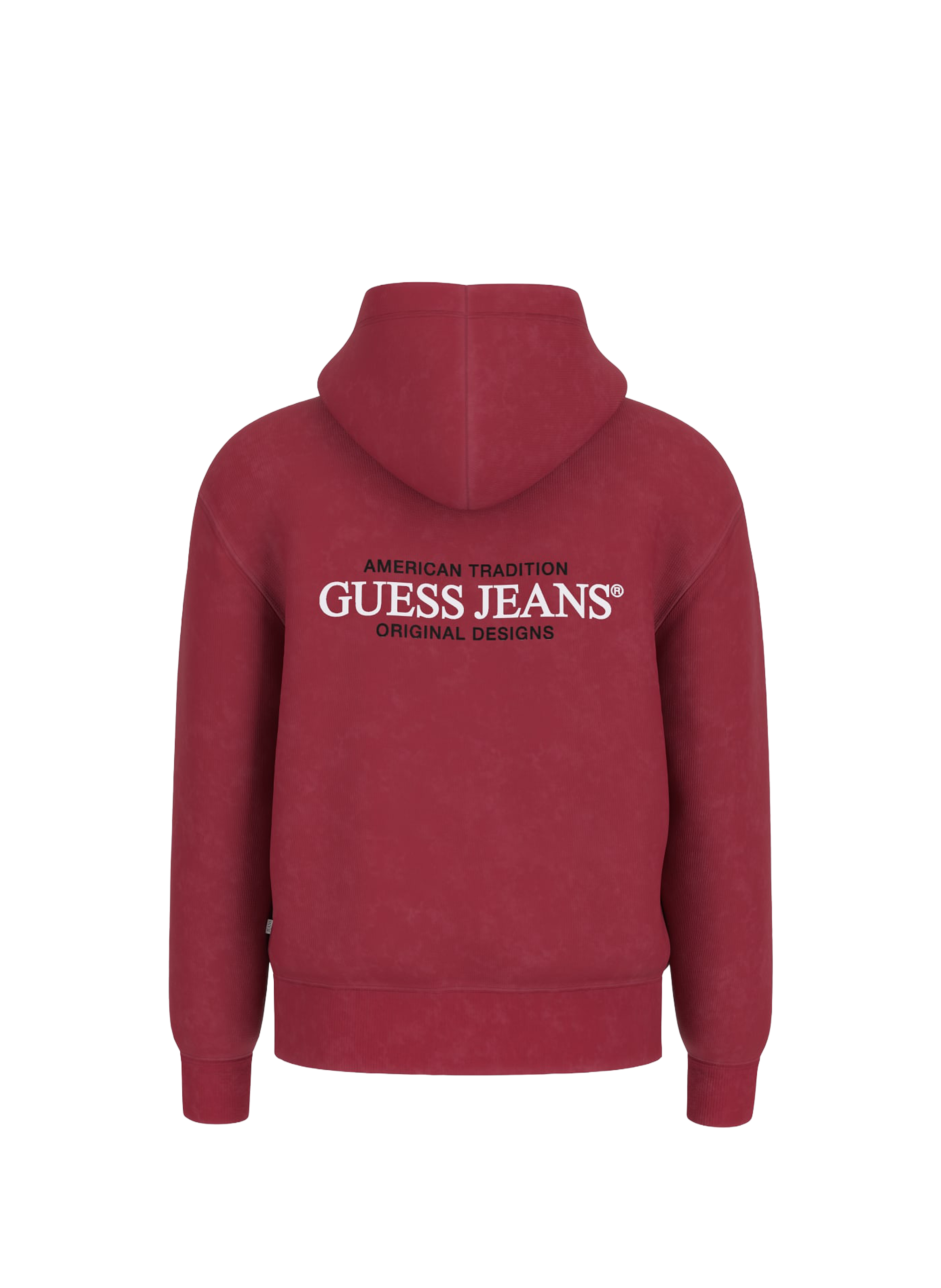 Cotton zip-up hoodie  GUESS Red