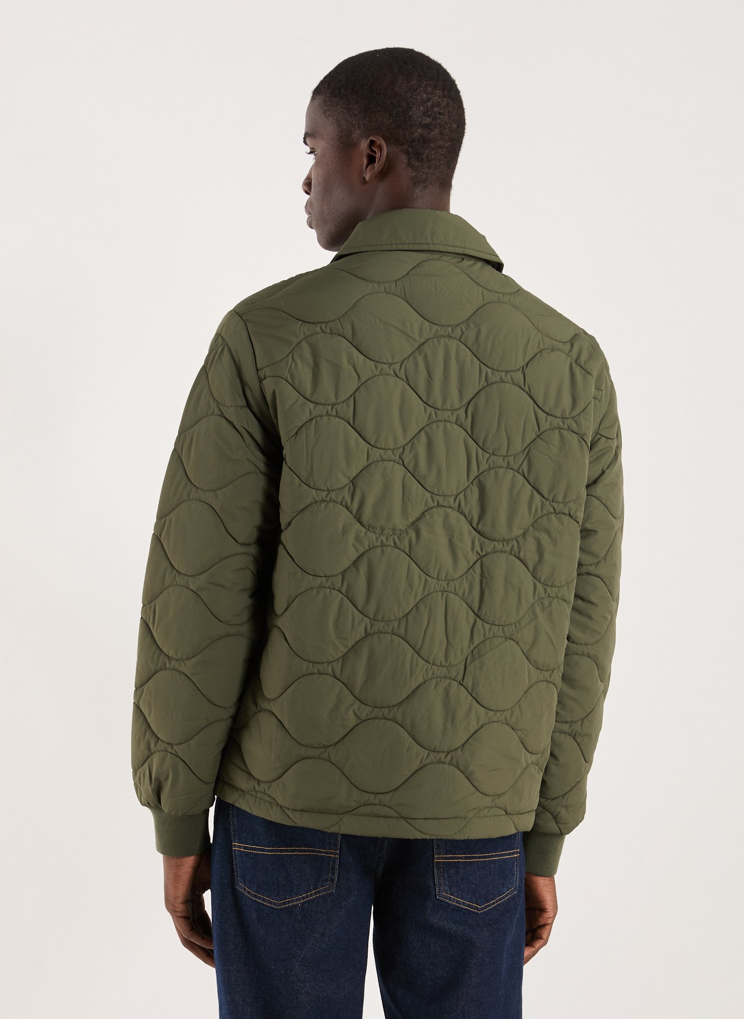 Straight jacket with classic collar LYLE & SCOTT Grey