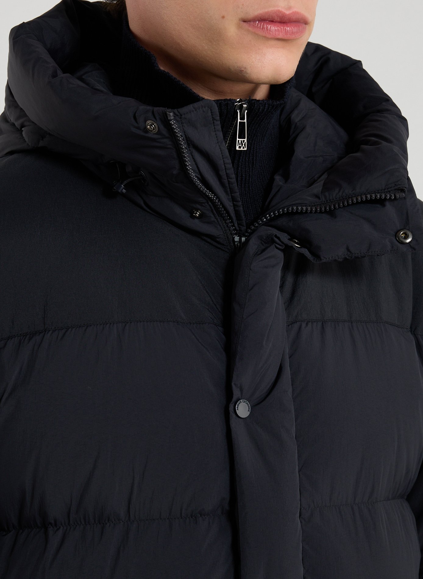 Parka matelassée à capuche ARMANI EXCHANGE Bleu