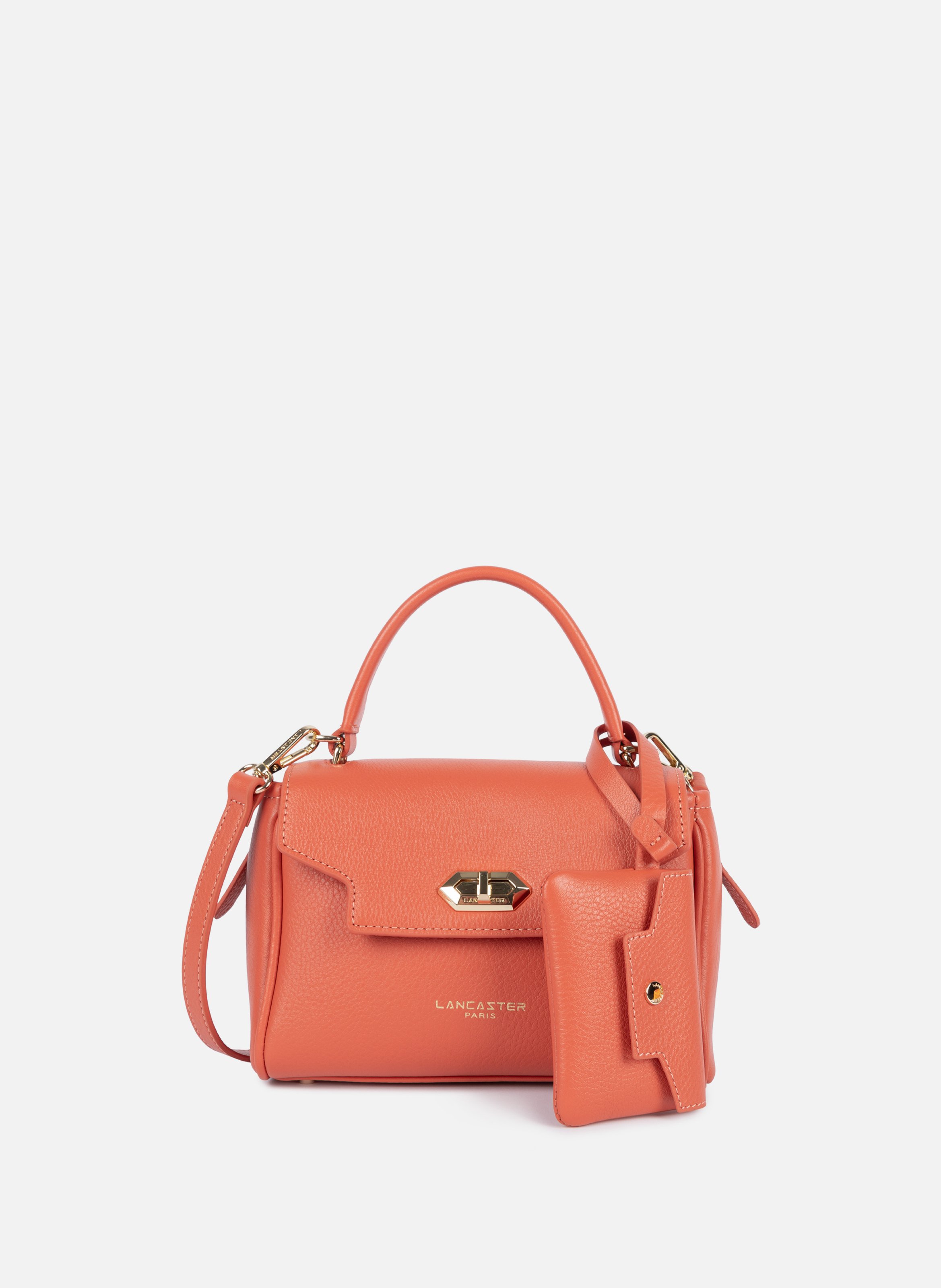 Small handbag - Mademoiselle Grace LANCASTER Orange