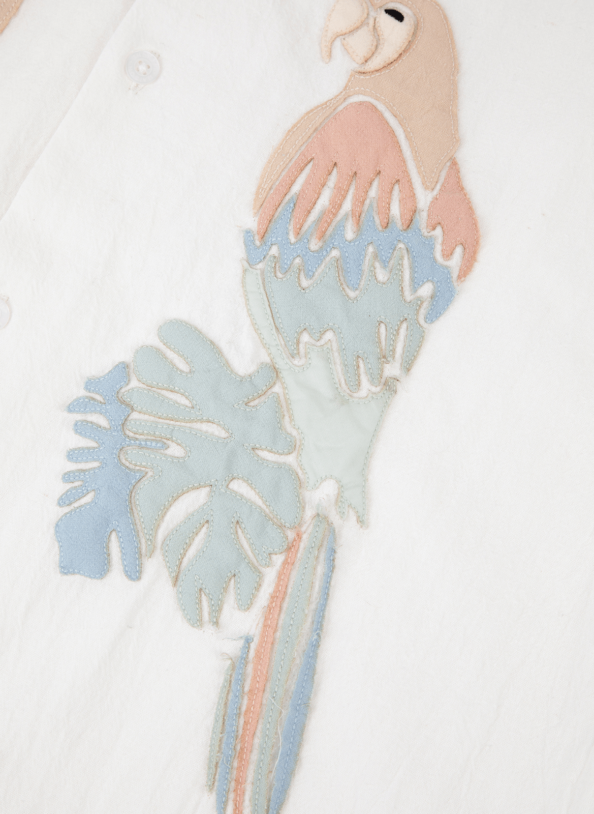 Shirt MORNEY PARROT MAISON LABICHE White