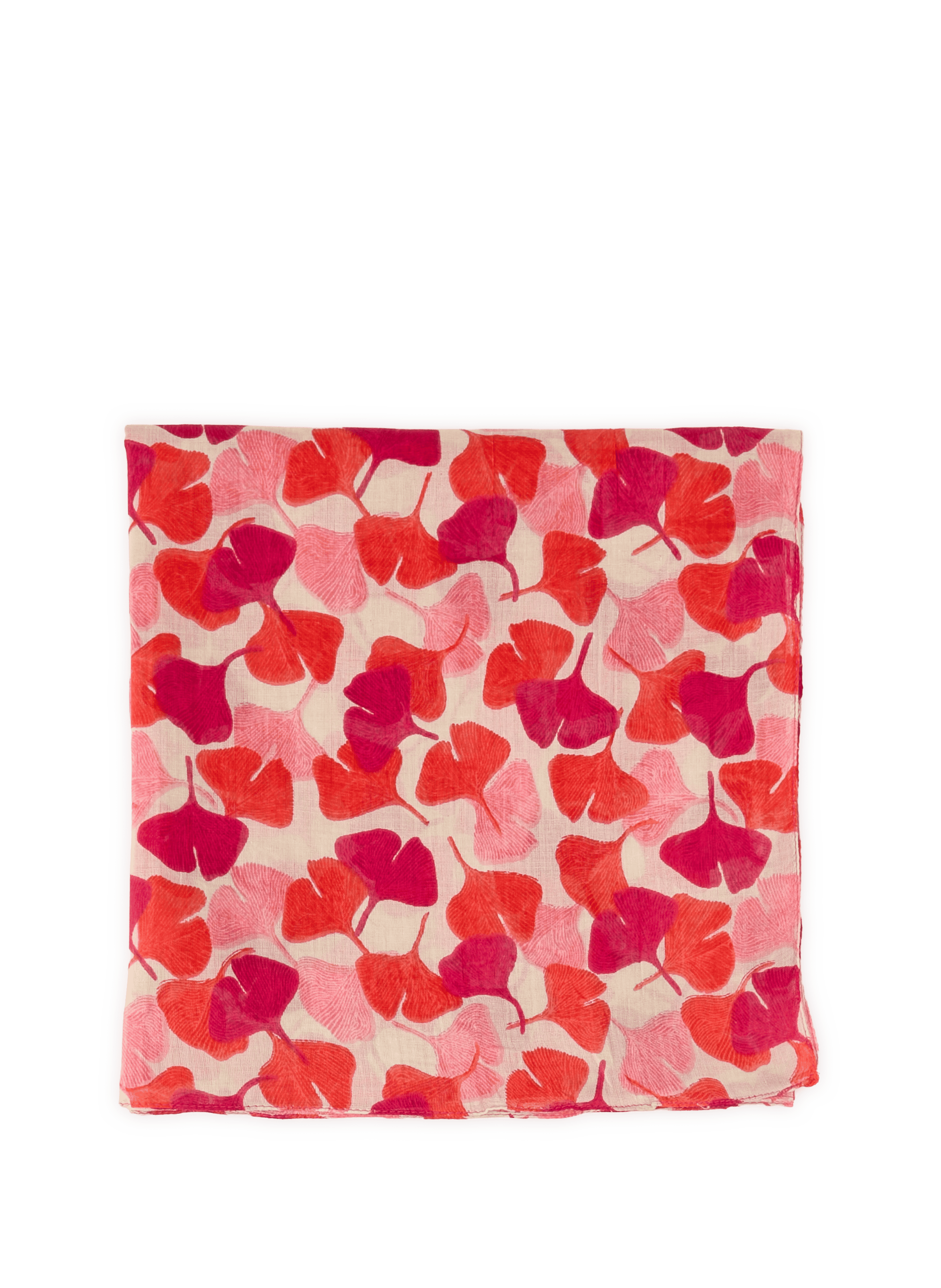 Etole imprimée en coton AU PRINTEMPS PARIS Rose