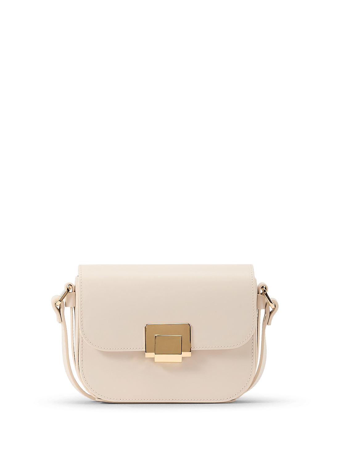 Sac bandoulière en cuir SAISON 1865 Beige