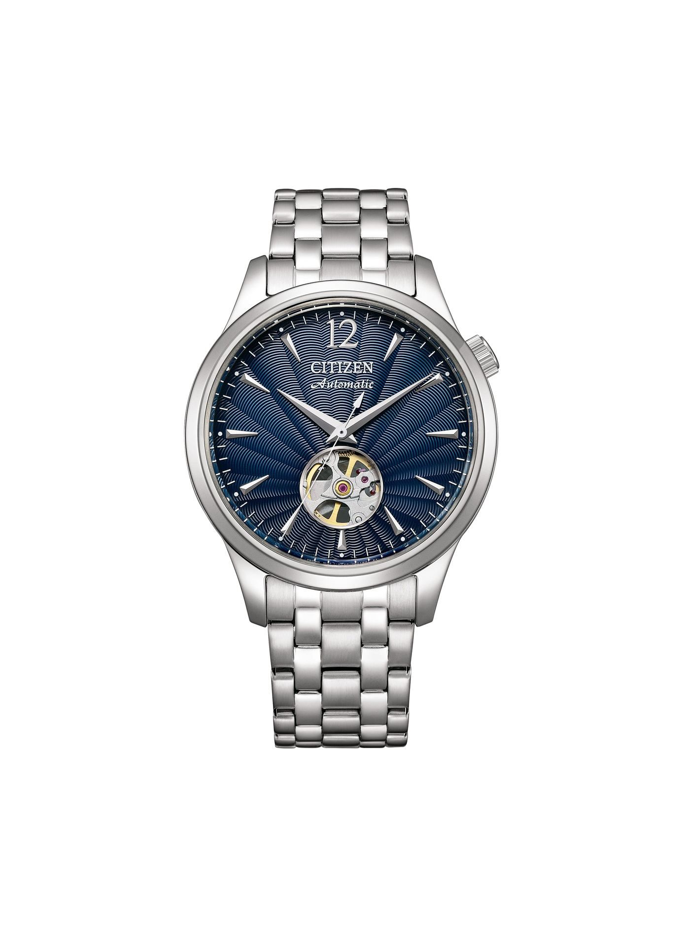 Montre automatique Platform en acier inoxydable CITIZEN Bleu