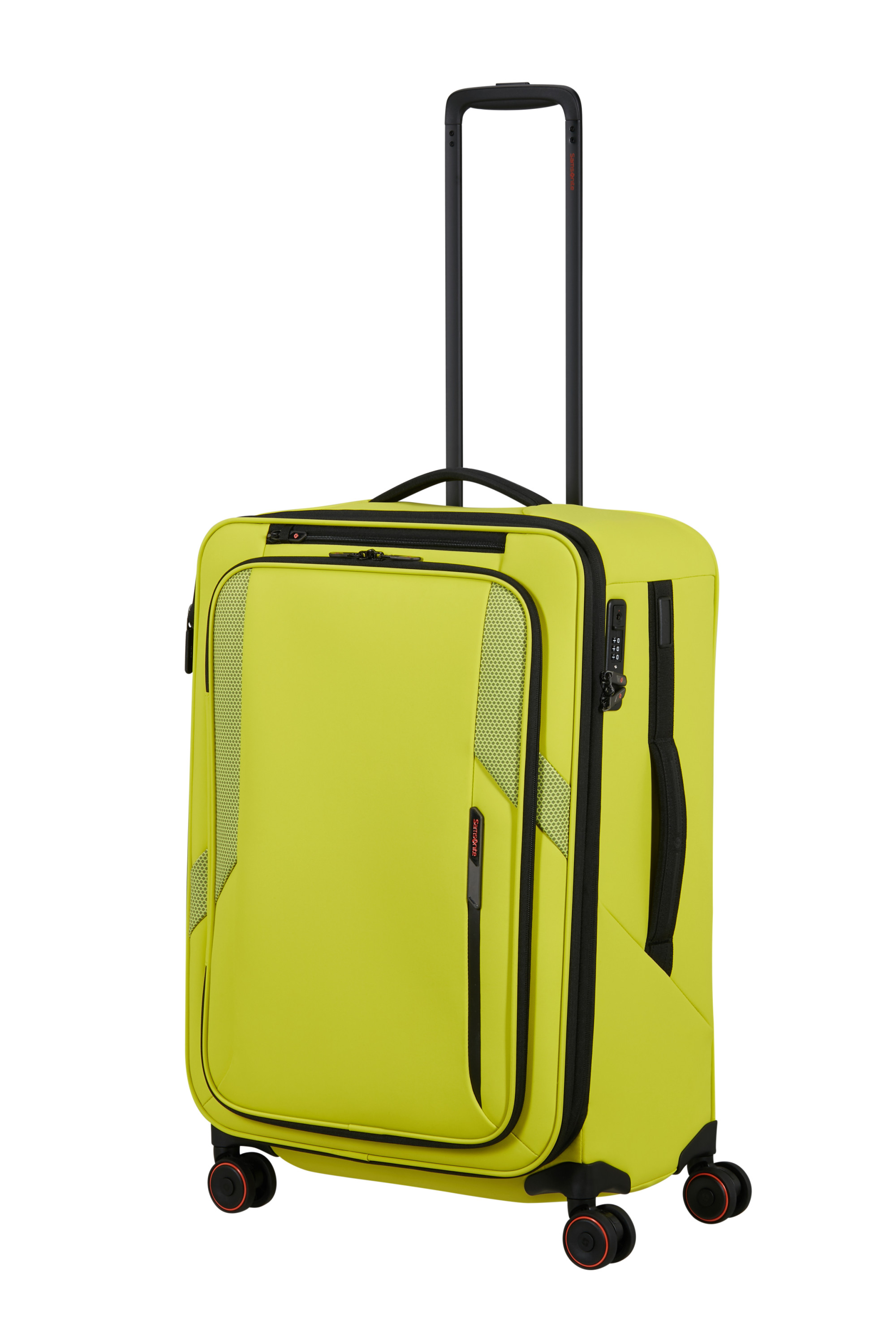 Glazed valise 4 roues taille m SAMSONITE Jaune