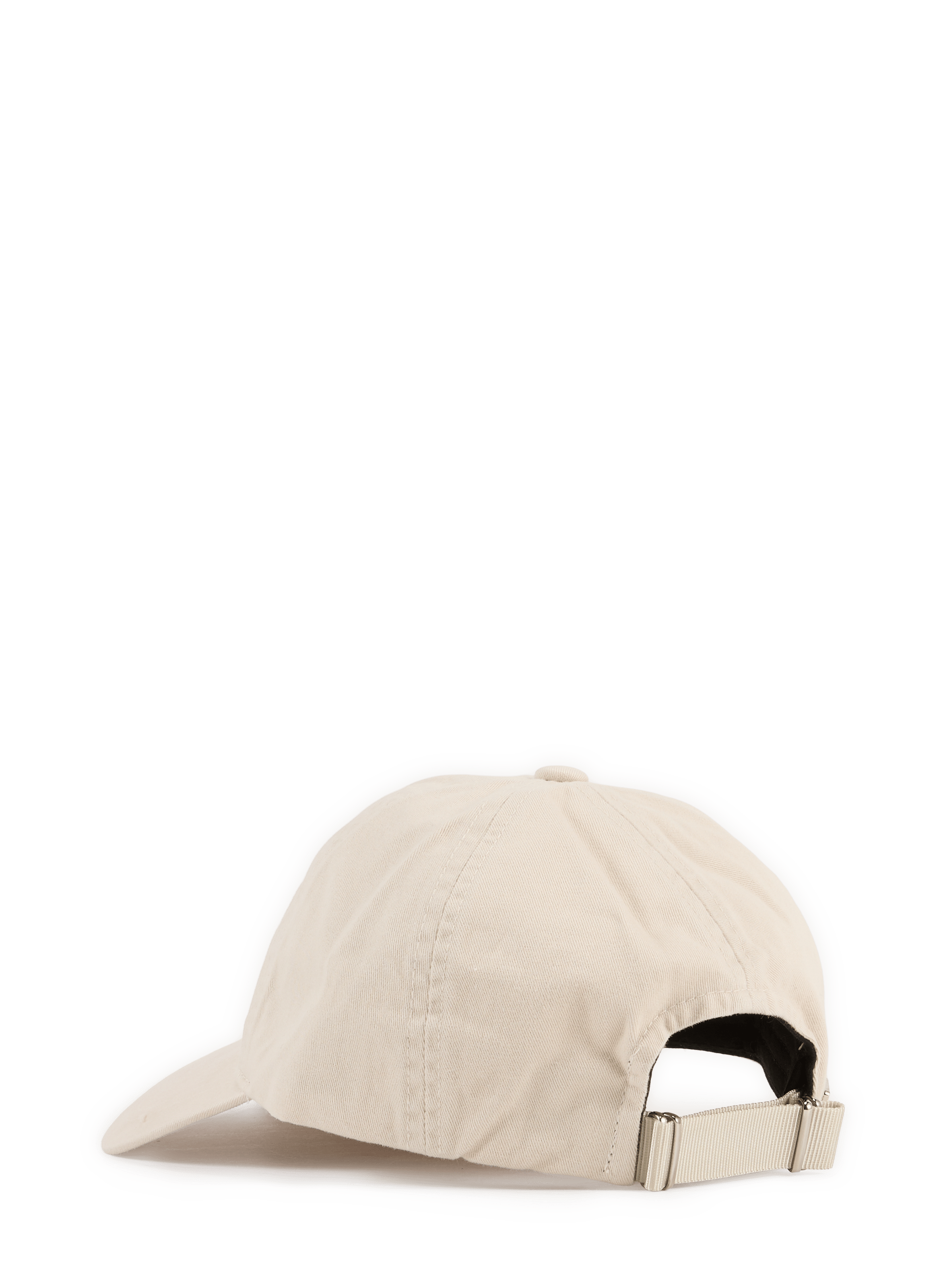 Solid cotton cap VARSITY Beige