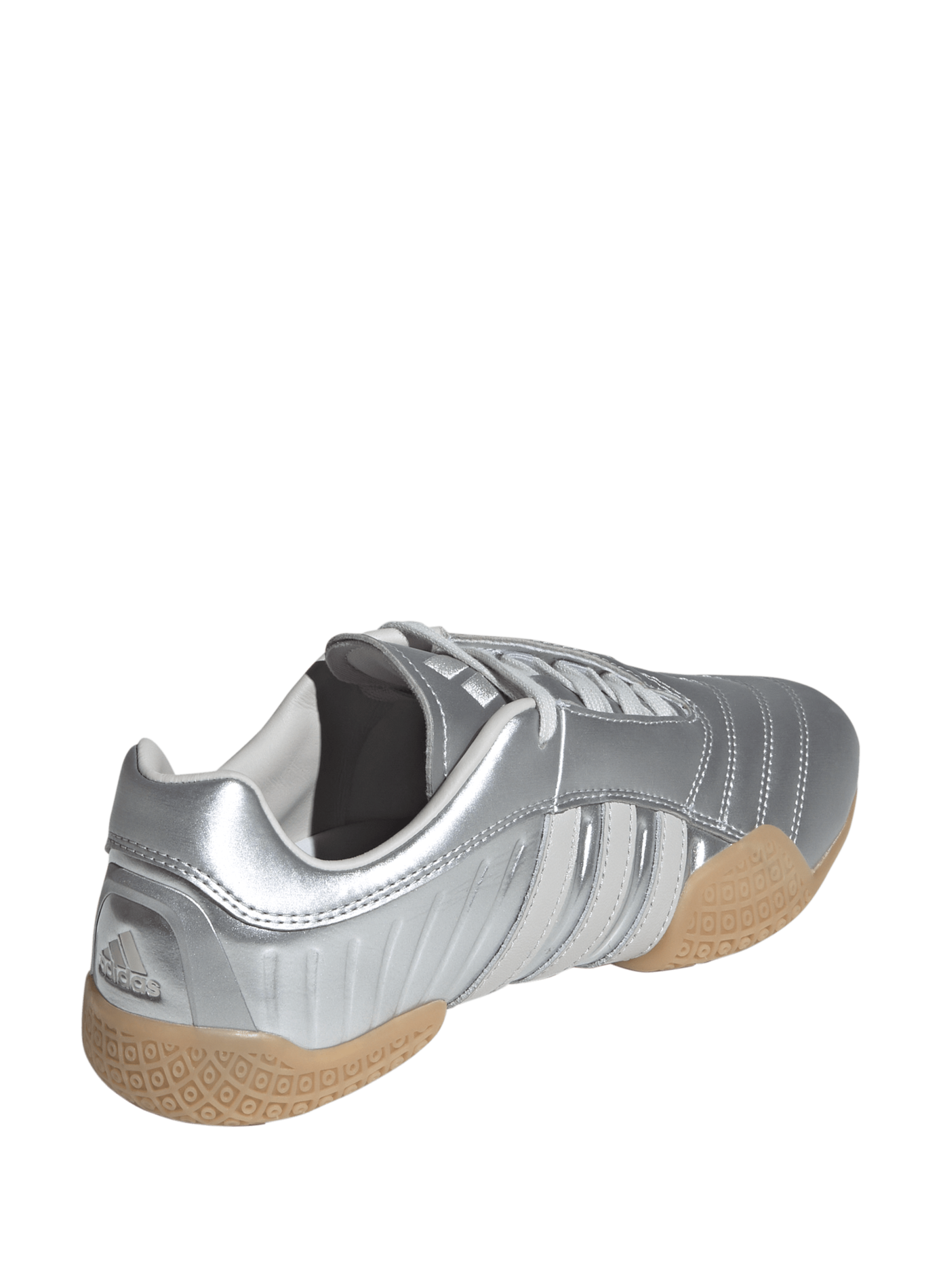Baskets Taekwondo Mei Elite en cuir mélangé ADIDAS Silver