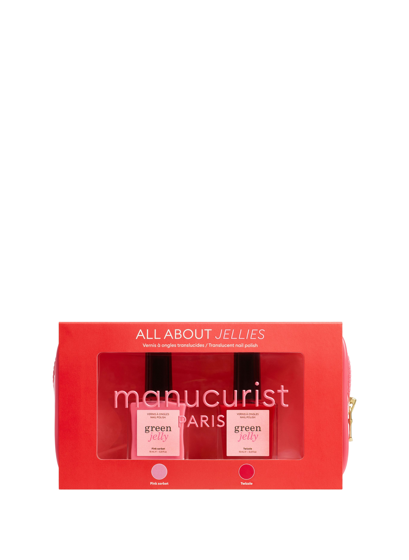 Jelly nail polish duo MANUCURIST No color