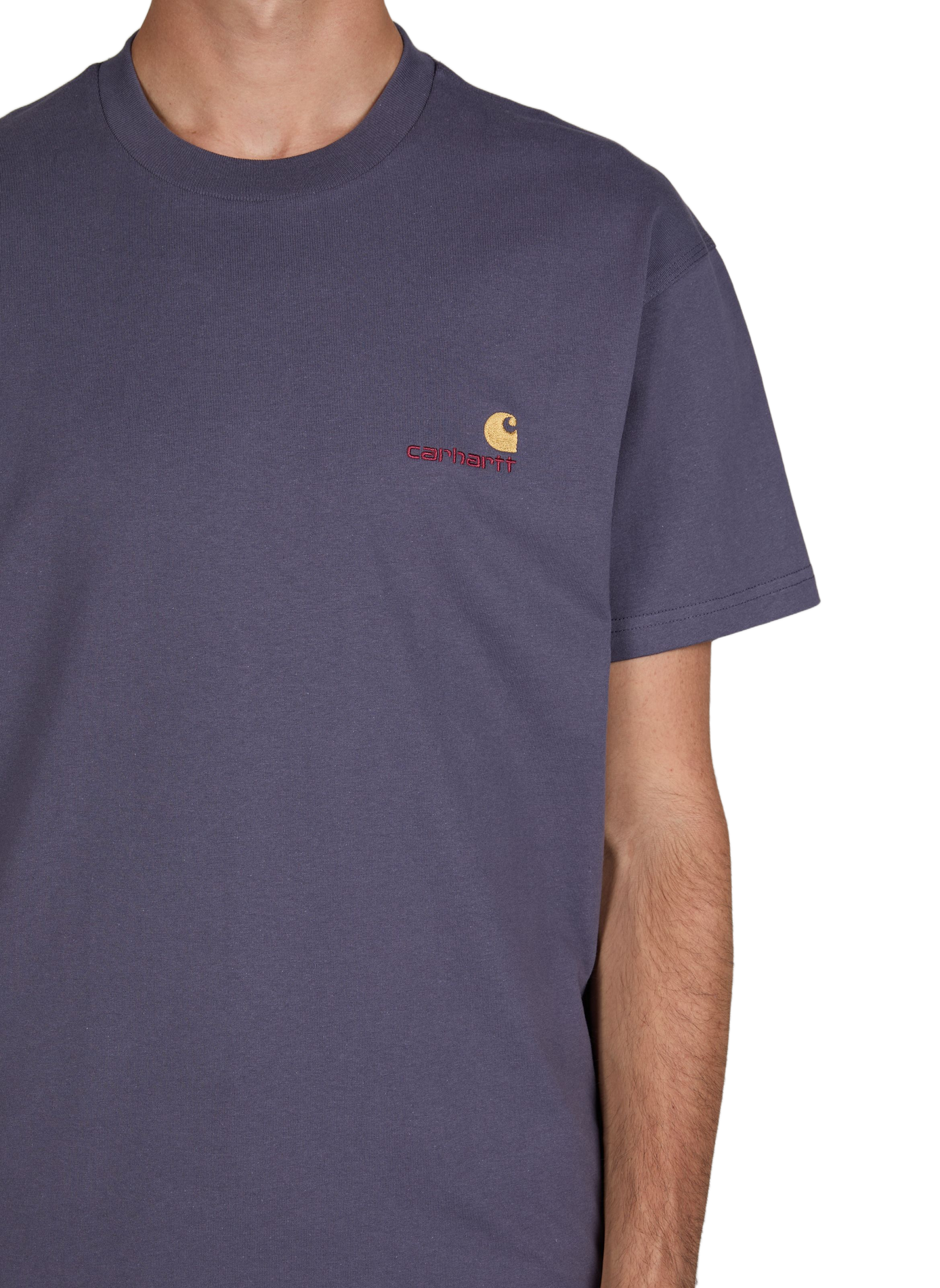 American Script organic cotton T-shirt CARHARTT WIP Purple