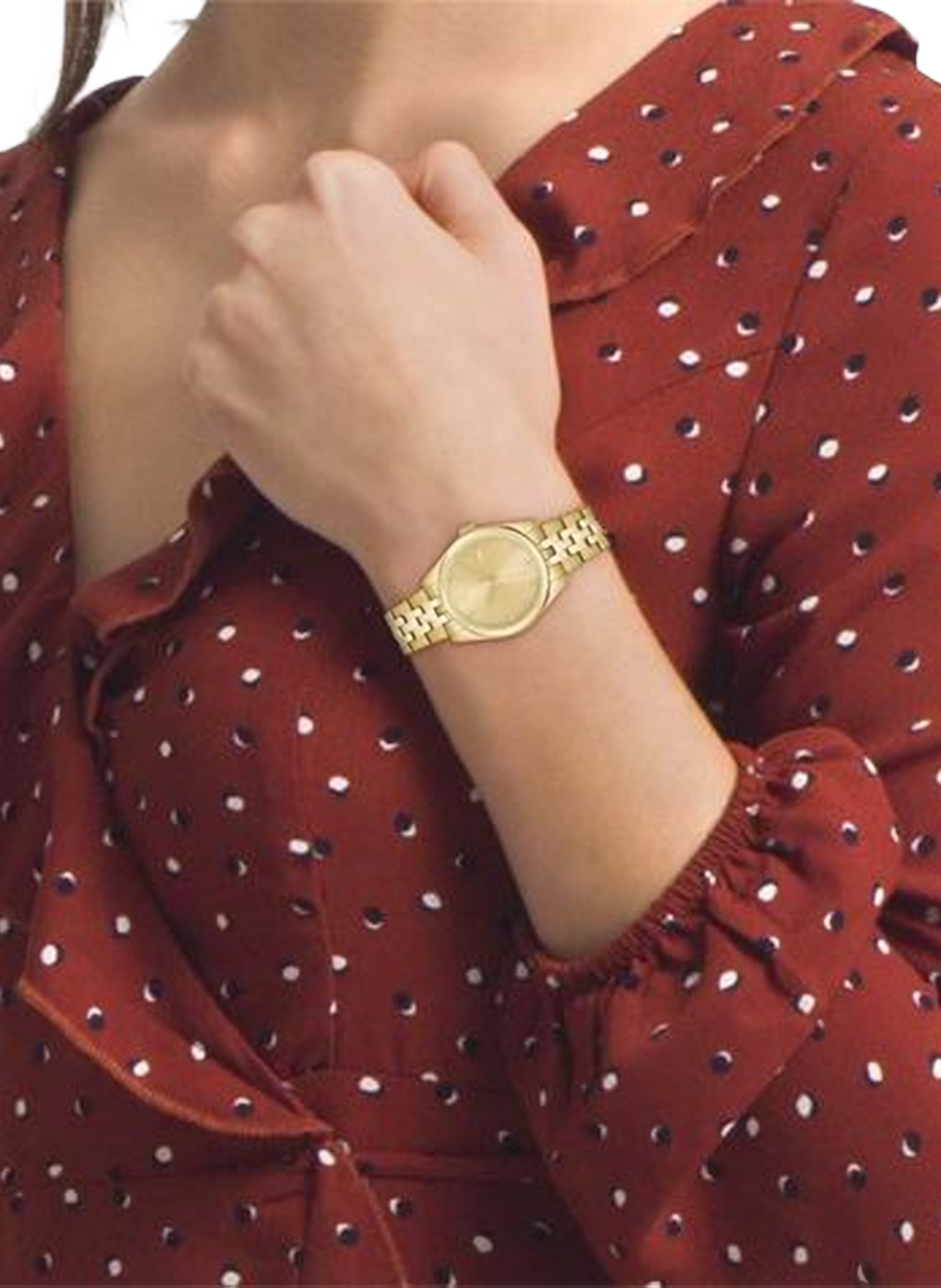 Quarzuhr aus Edelstahl Tuileries LACOSTE MONTRES Golden