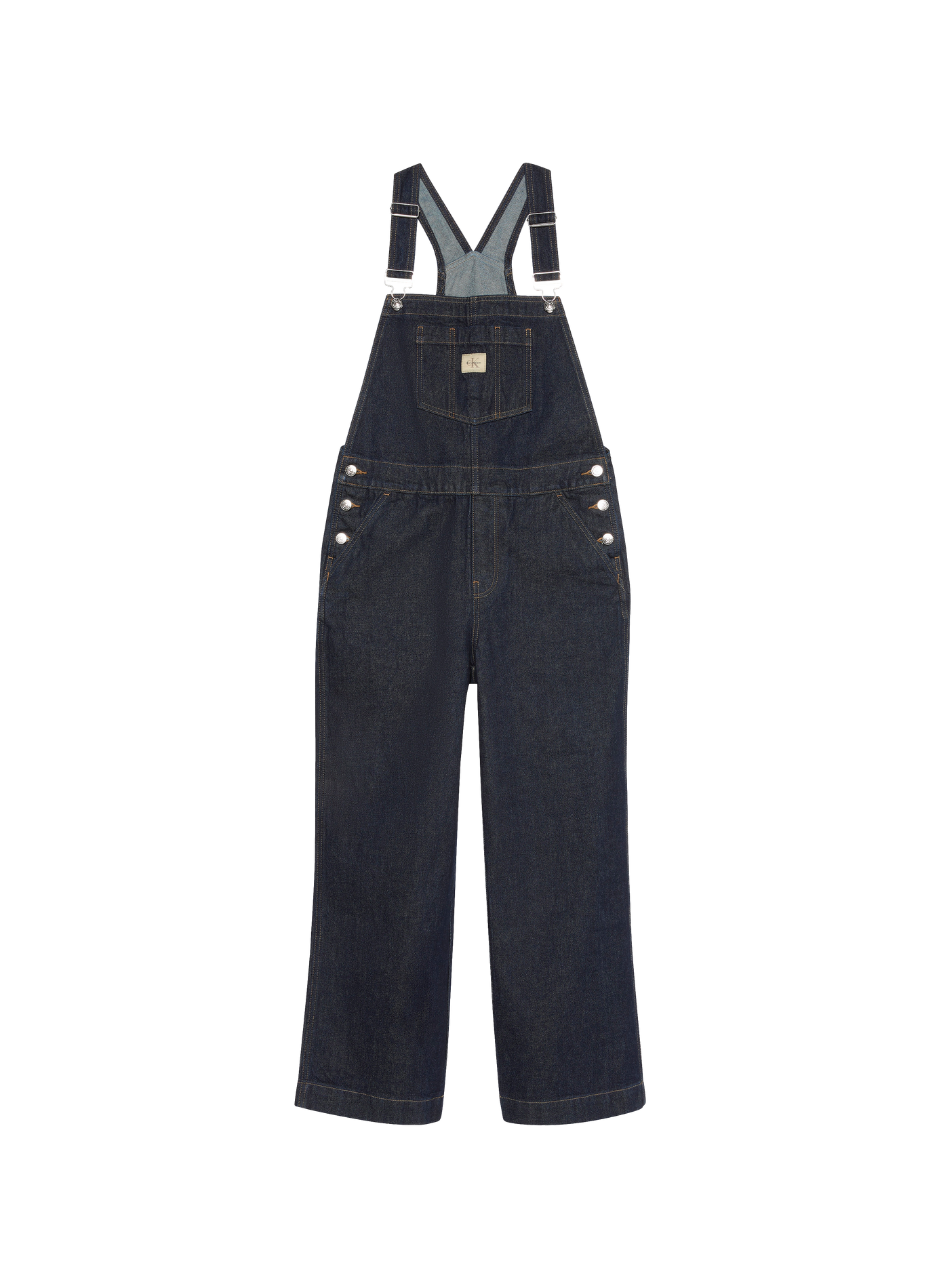Lockere Latzhose aus Baumwolle CALVIN KLEIN Blau