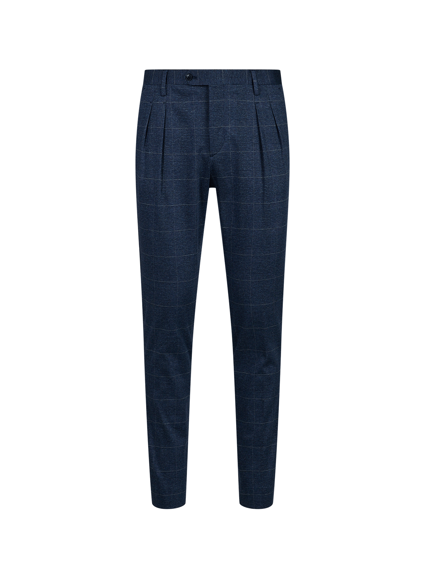 Pantalon slim en coton HACKETT Bleu